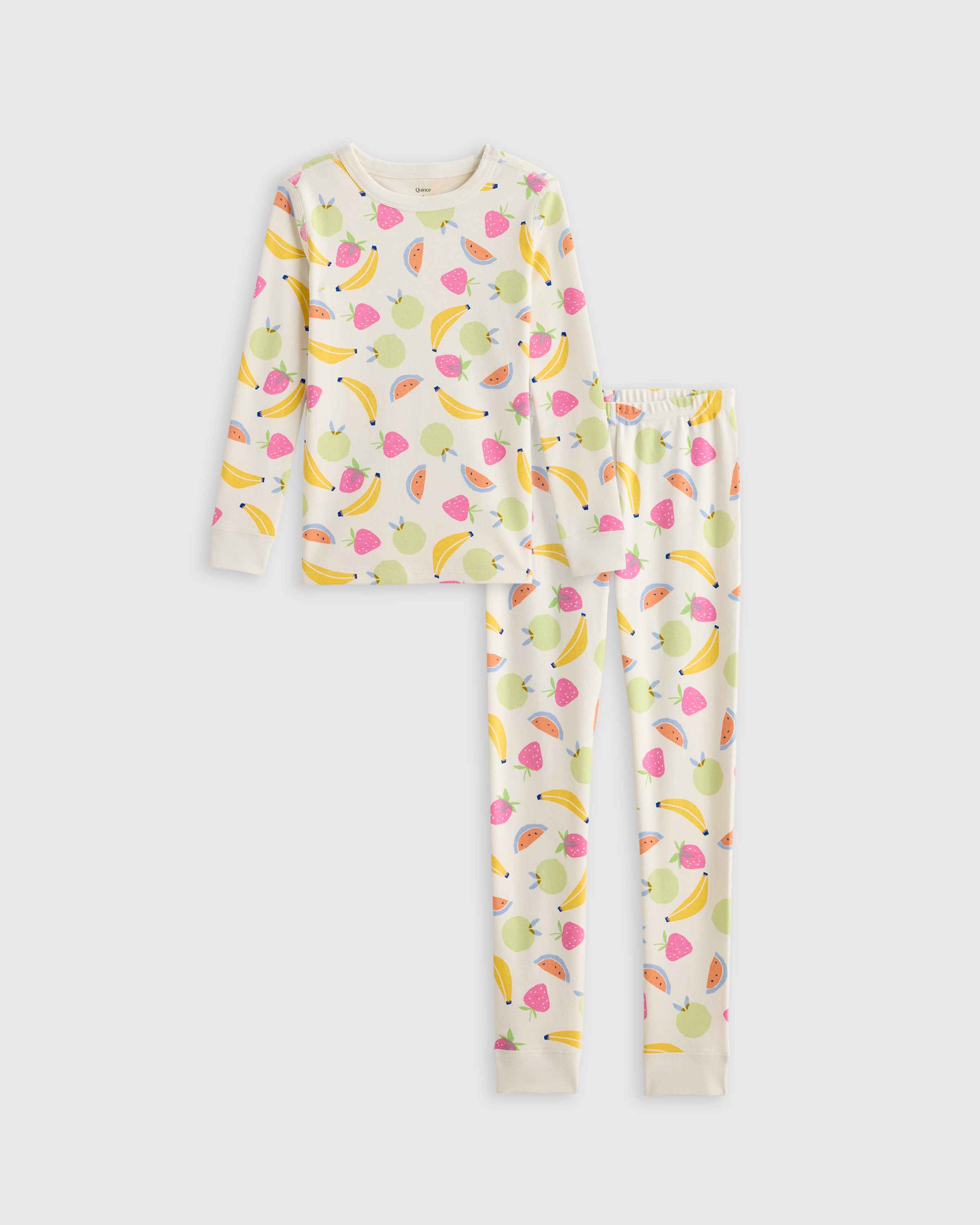 100% Organic Cotton Long Sleeve and Pant Pajama Set - thumbnail 7