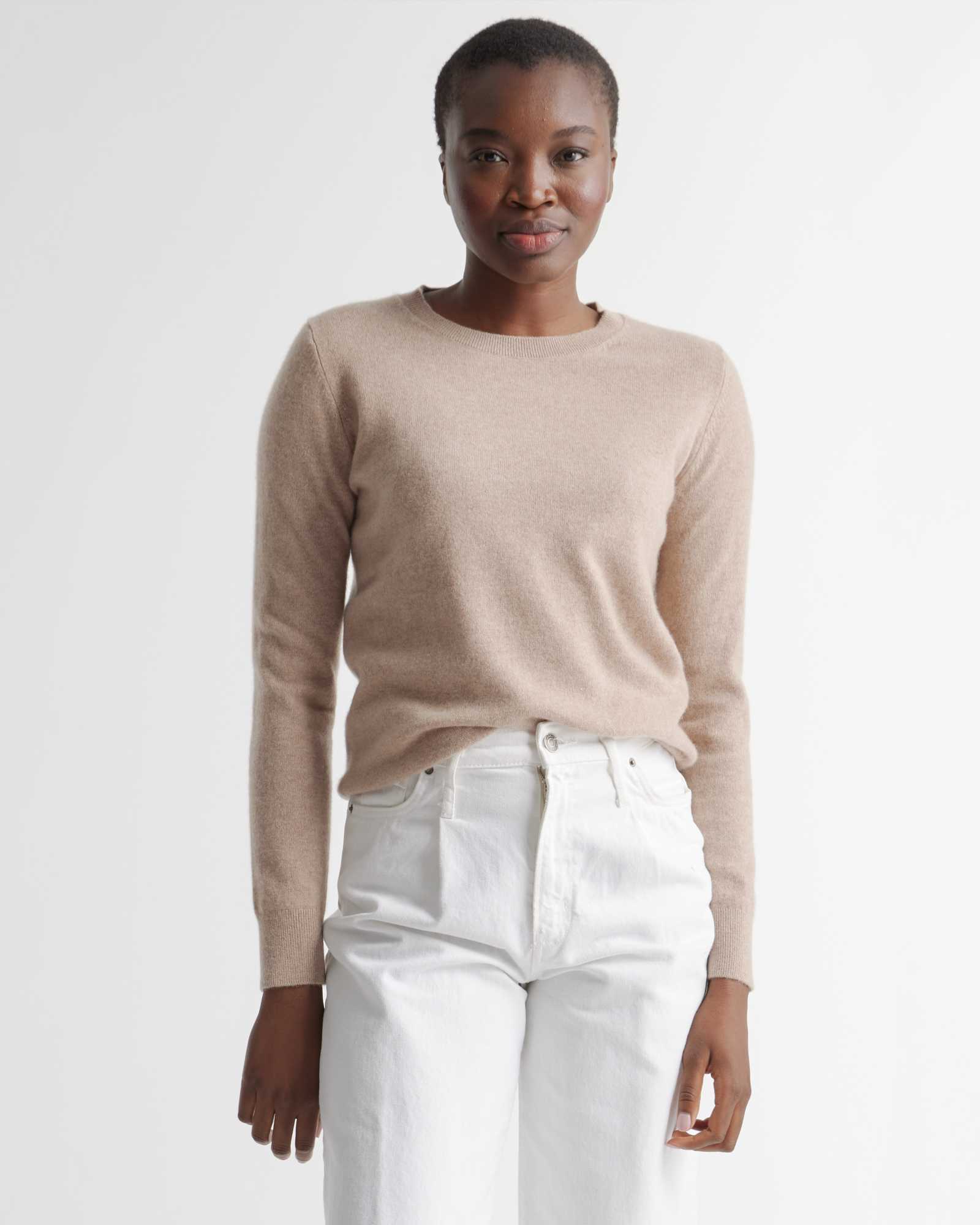 The $50 Cashmere Crewneck Sweater | Quince