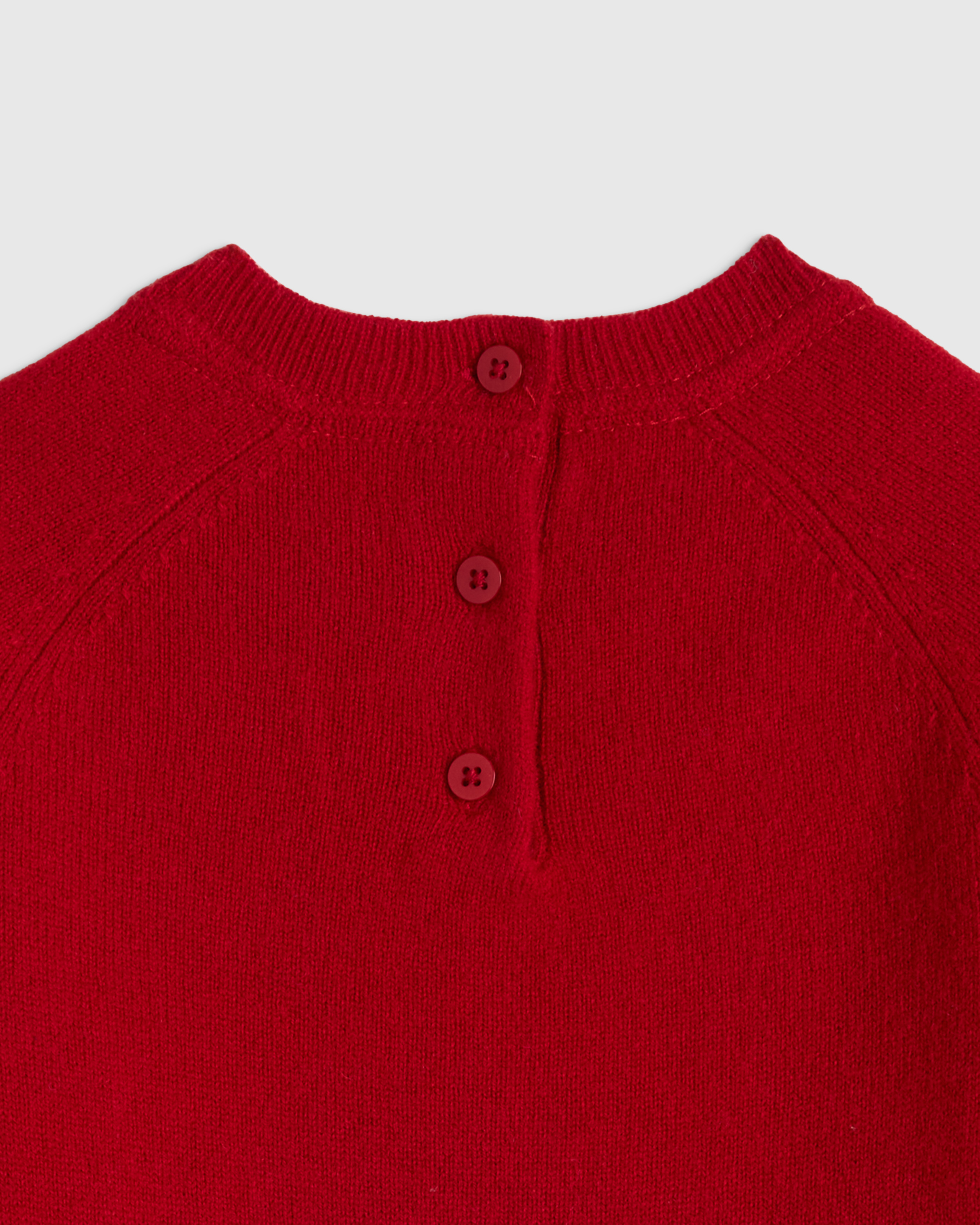 Mongolian Cashmere Crewneck Sweater - Baby - thumbnail 3