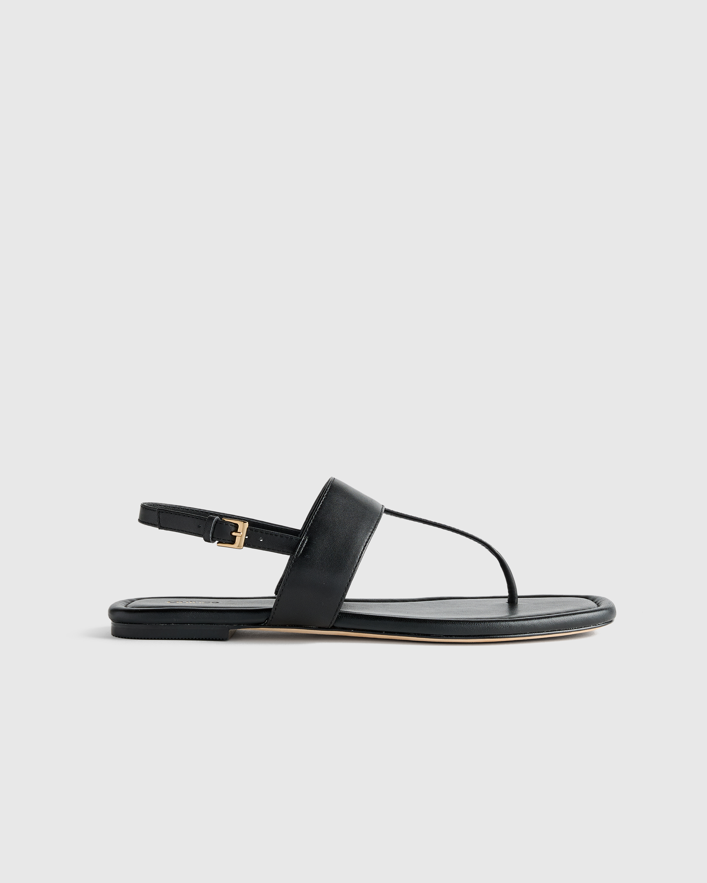 Italian Leather T-Strap Sandal