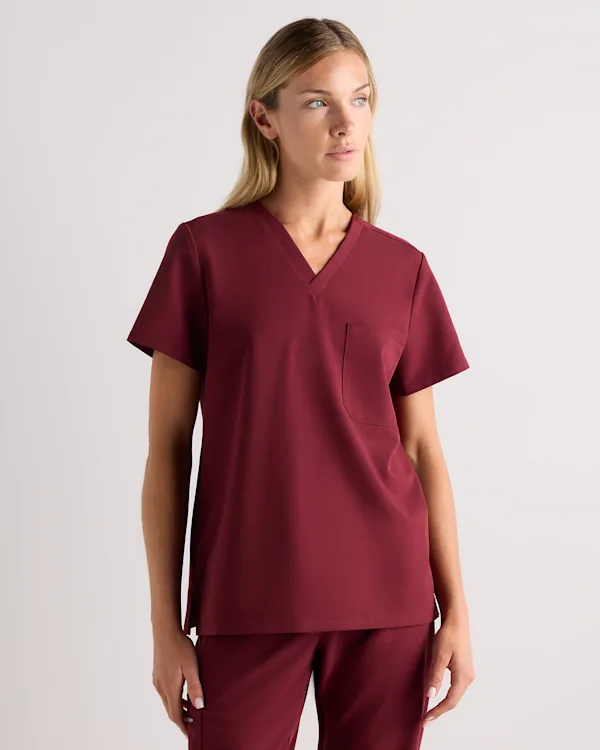 AeraFlex 1-Pocket Scrub Top