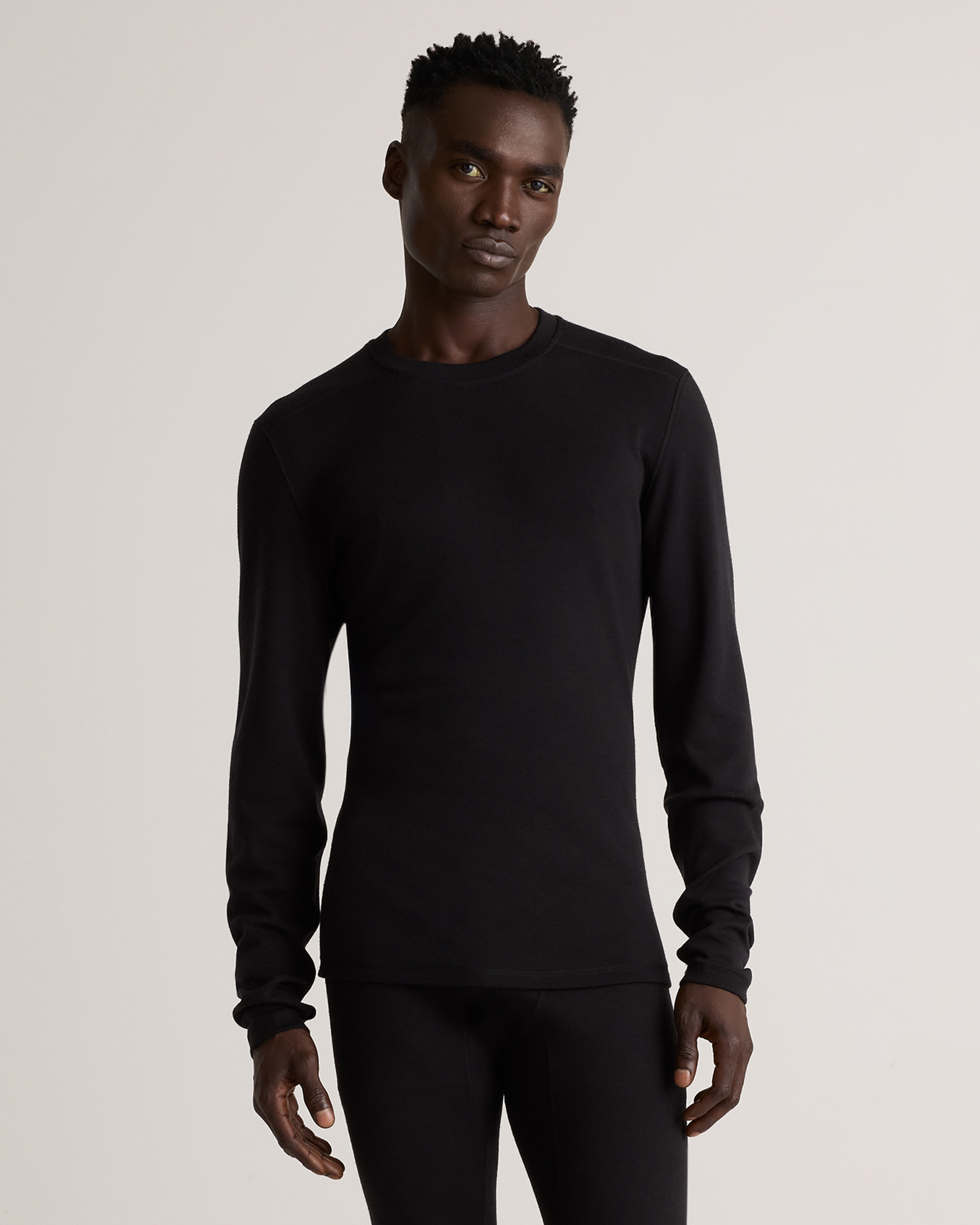 100% Merino Wool Cold Weather Base Layer Crew