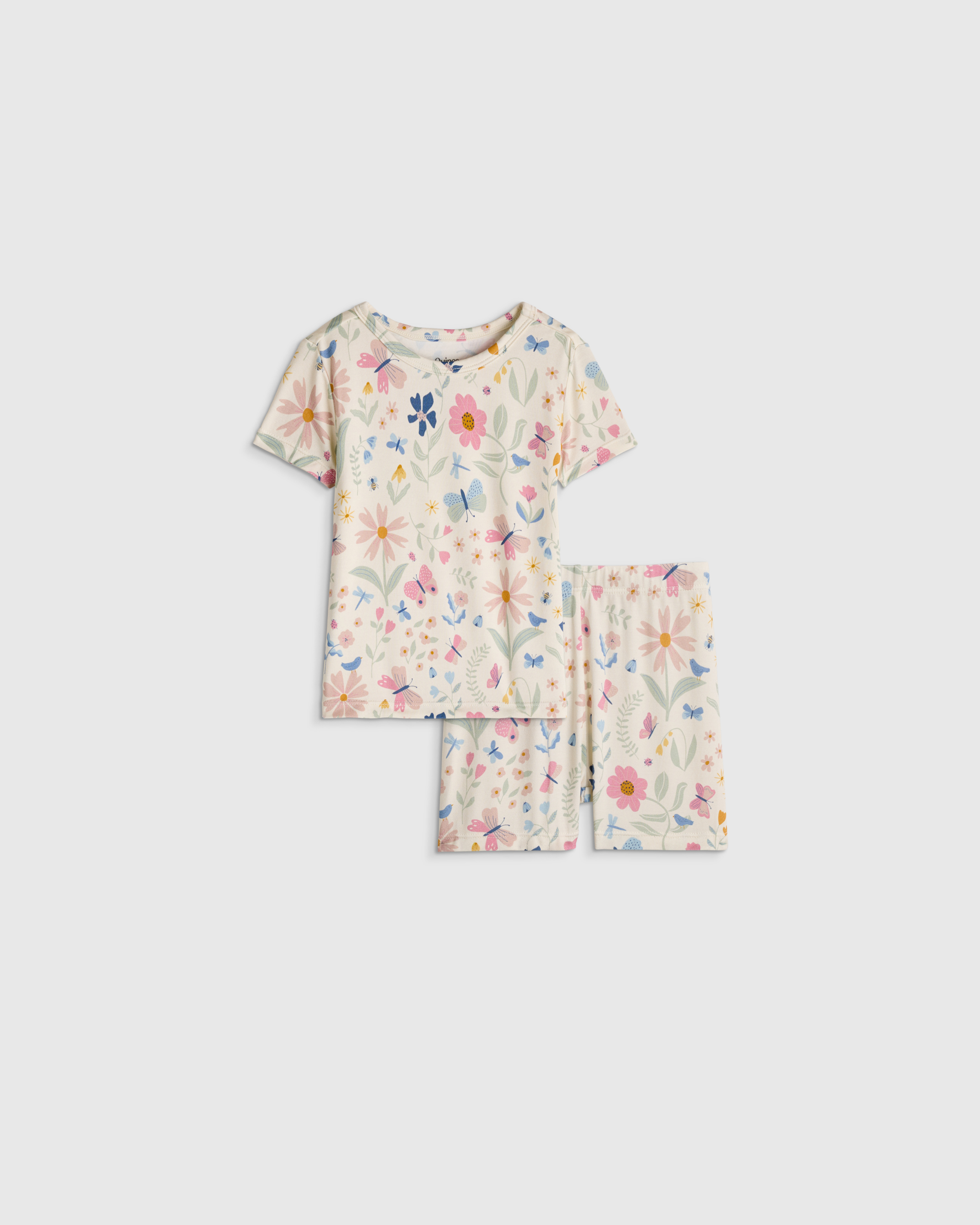 Bamboo Short Sleeve and Shorts Pajama Set