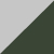 Silver with Green lens