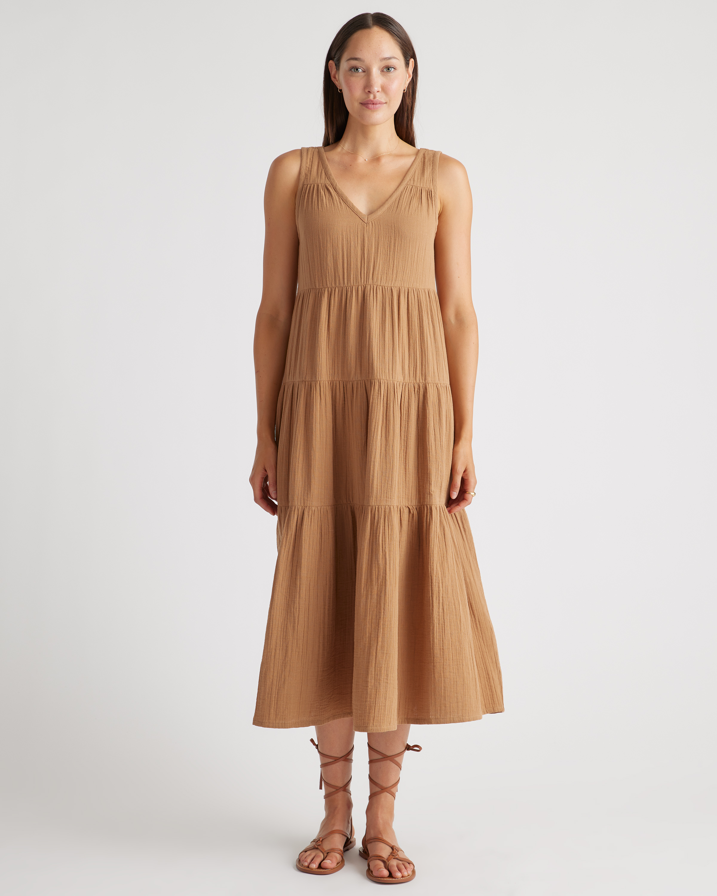Getaway Tiered Gauze Dress – Girl on the Wing