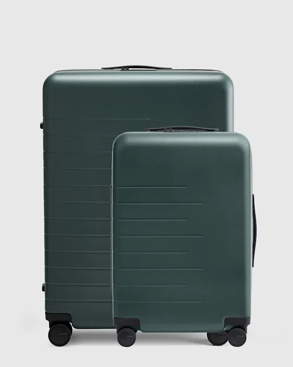 Expandable Carry-On & Large Check-In Suitcase Set