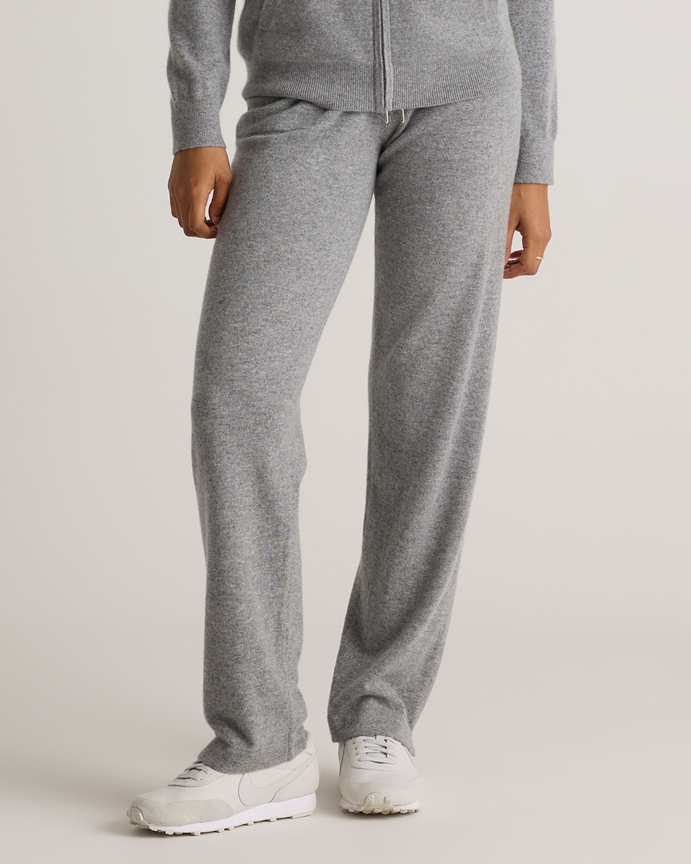 Cashmere Straight Leg Pants