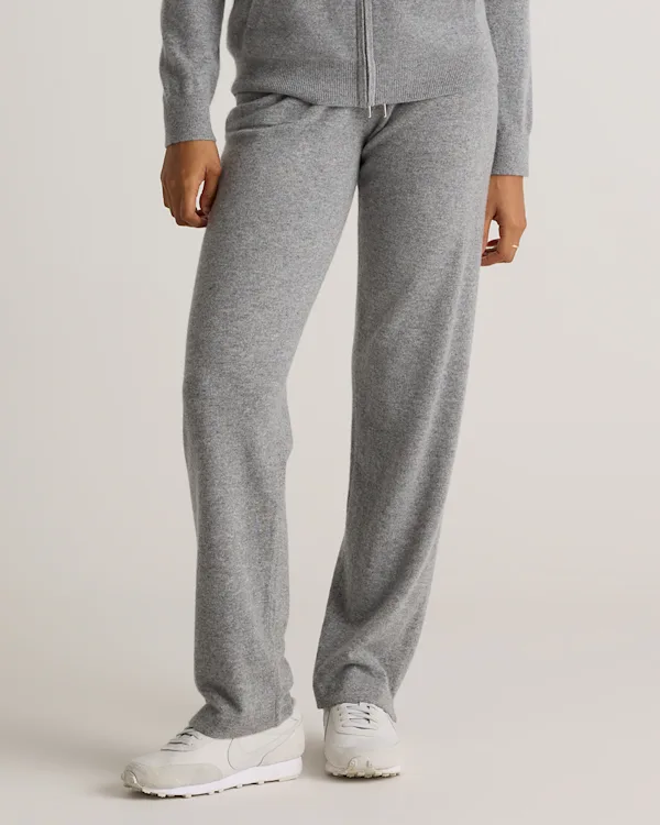 Mongolian Cashmere Straight Leg Pants