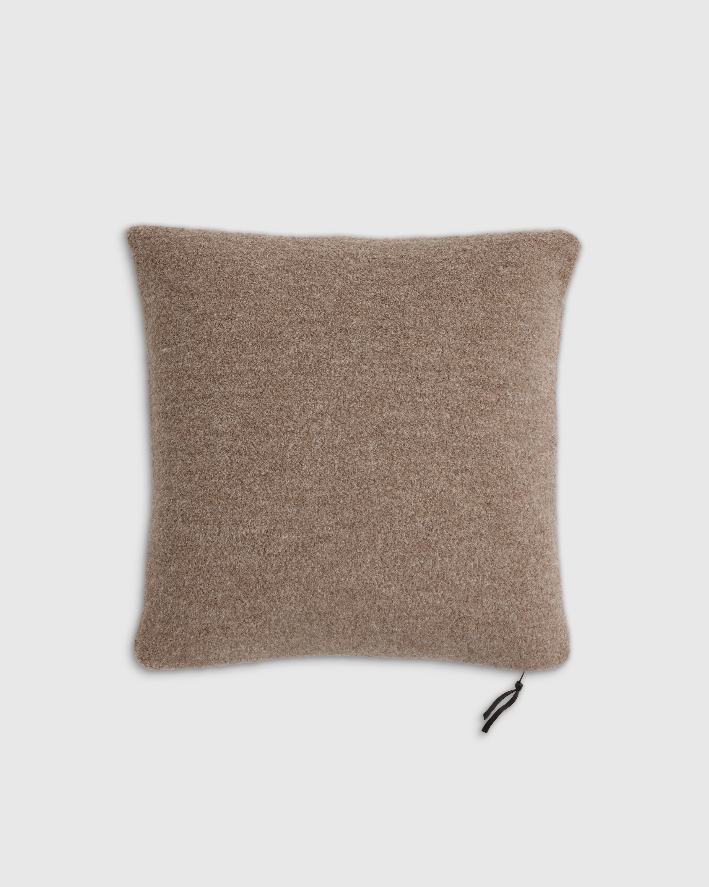 Quince Alpaca Boucle Pillow Cover In Heather Oatmeal