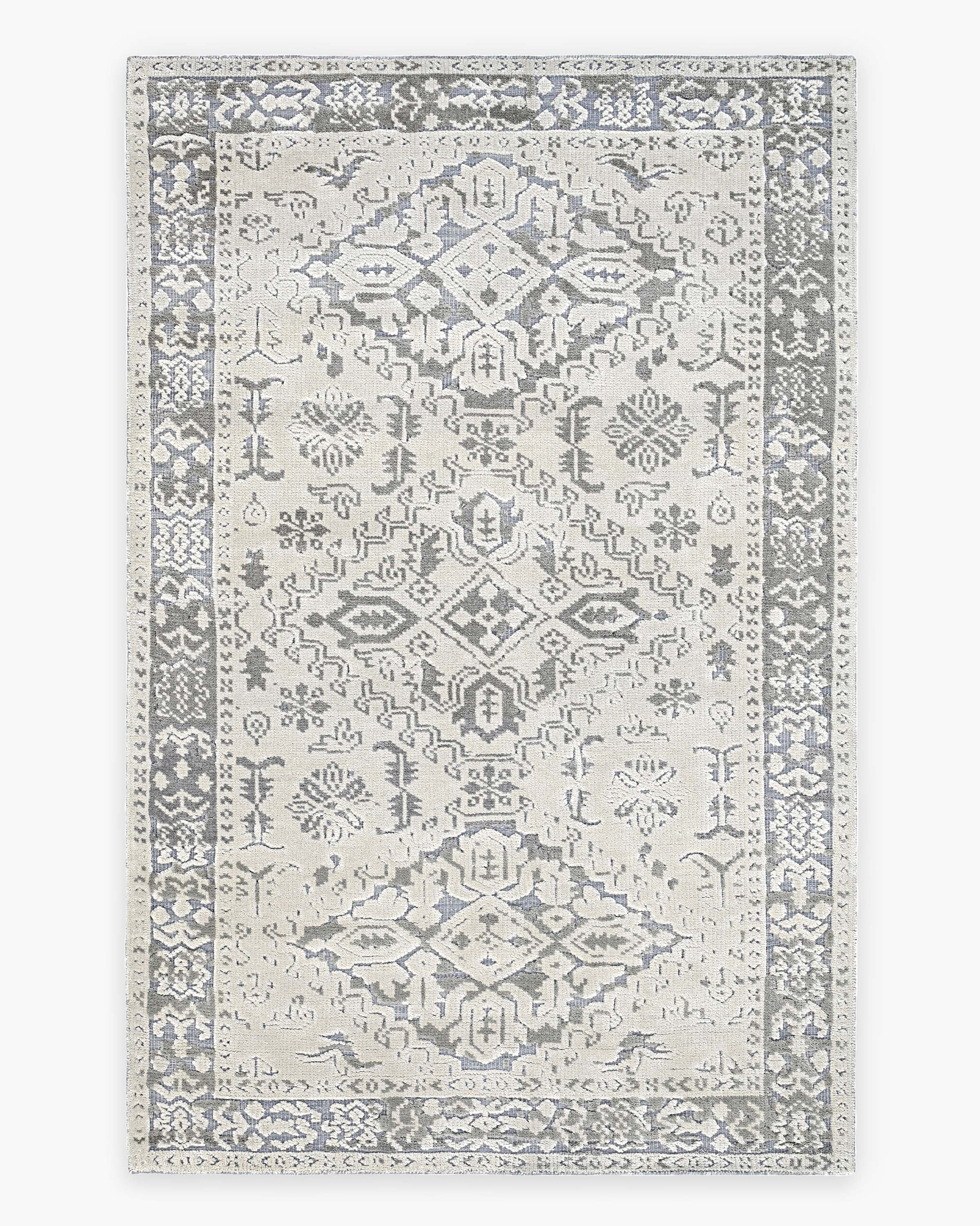Quince Andromeda Hand-knotted Wool Rug In Beige