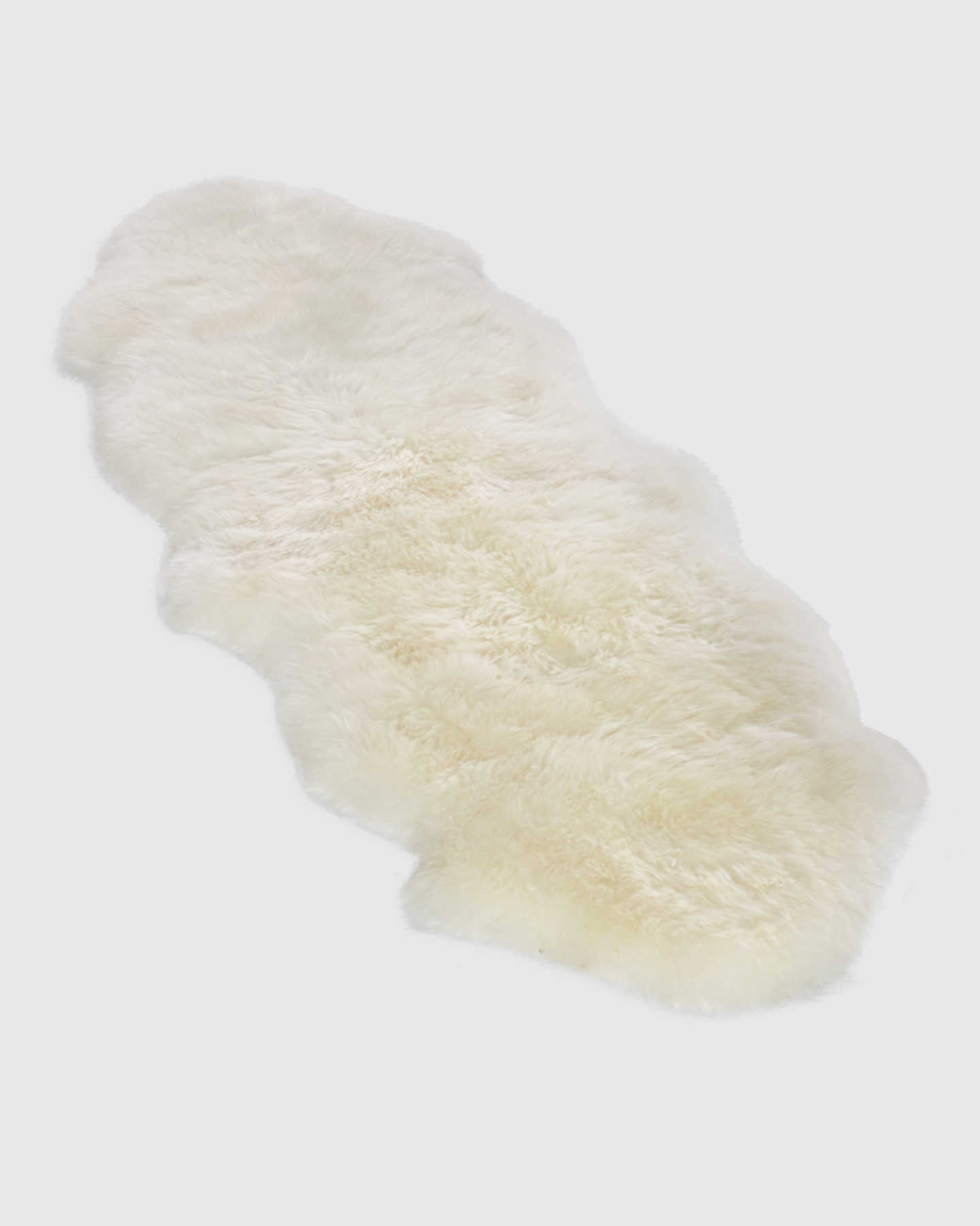 Australian Double Sheepskin Rug - Ivory