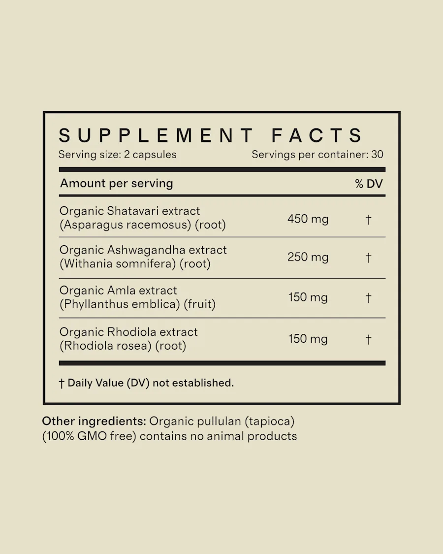 supplement facts