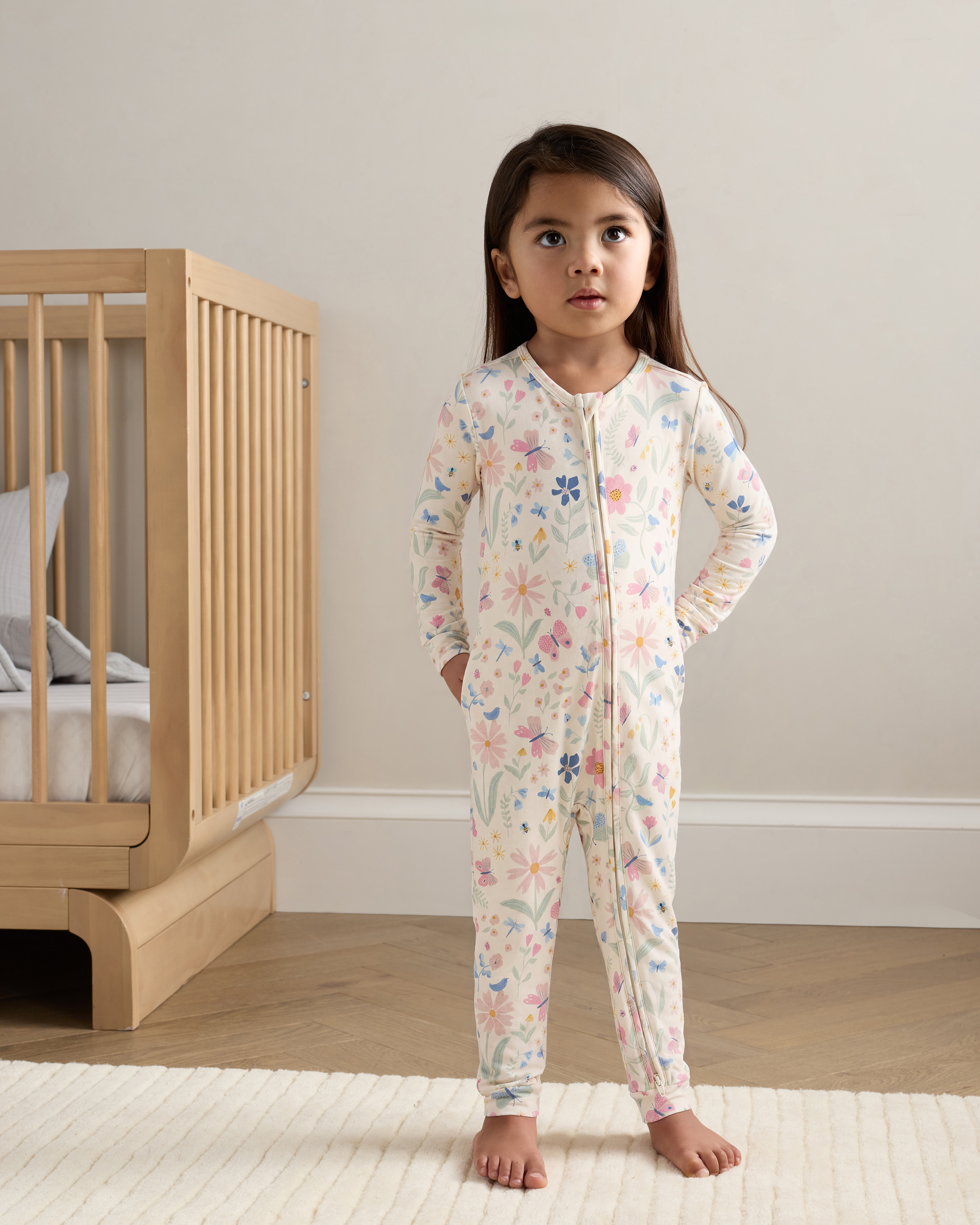 Bamboo One Piece Pajama - Toddler - thumbnail 4