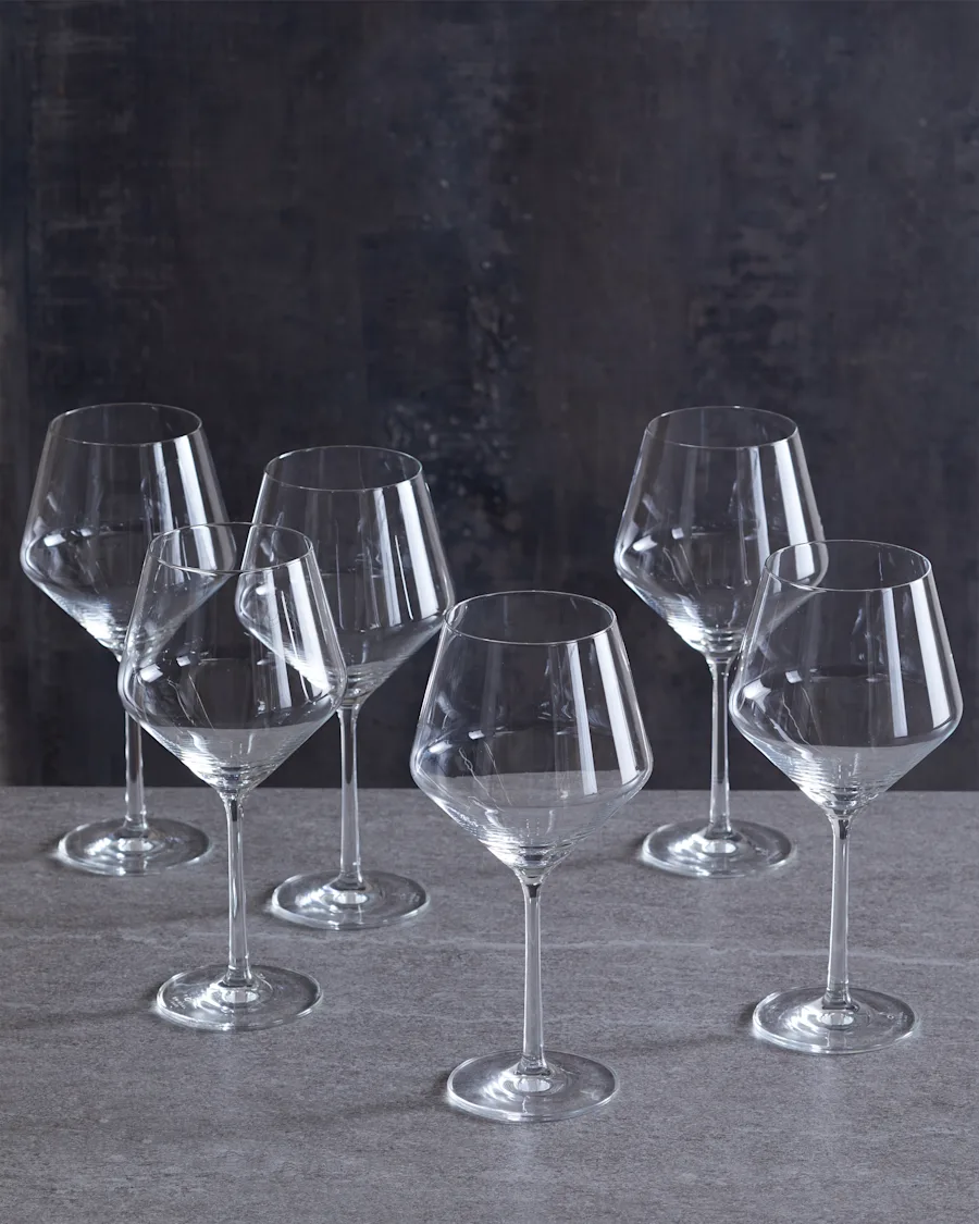 Glassware PureBurgandy Group 4888