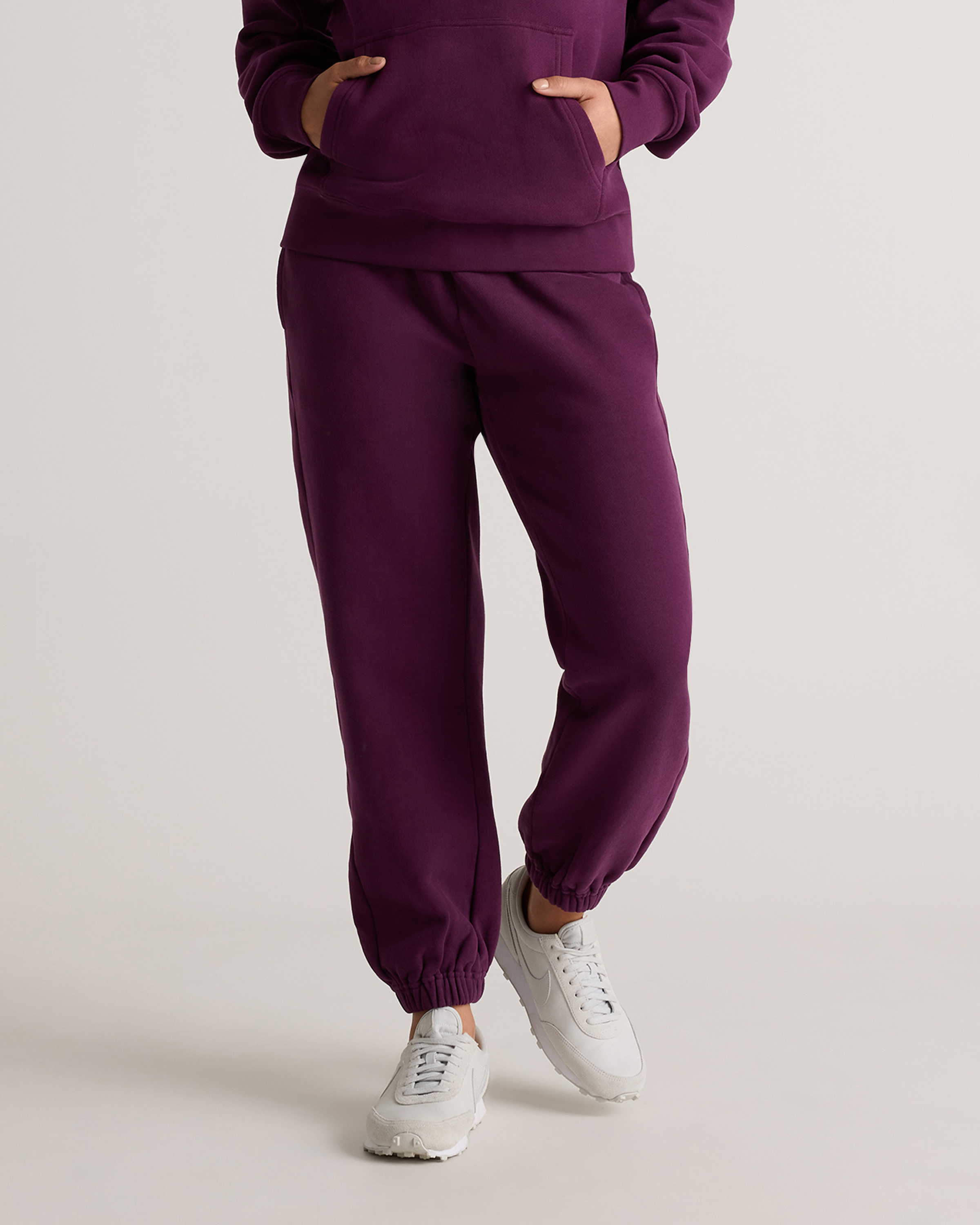 Organic Heavyweight Fleece Boyfriend Sweatpants