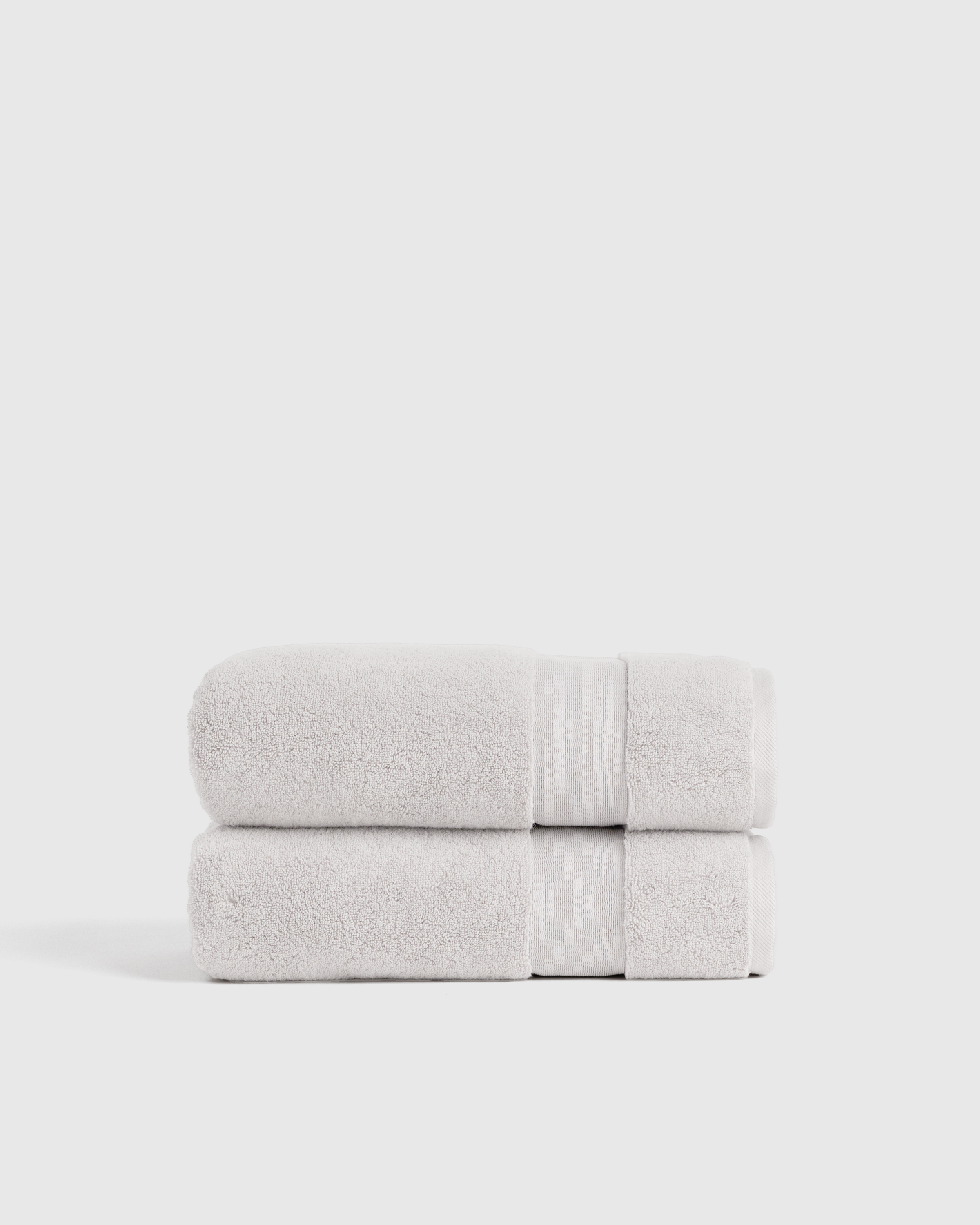 Quince Classic Bath Towel In Silver