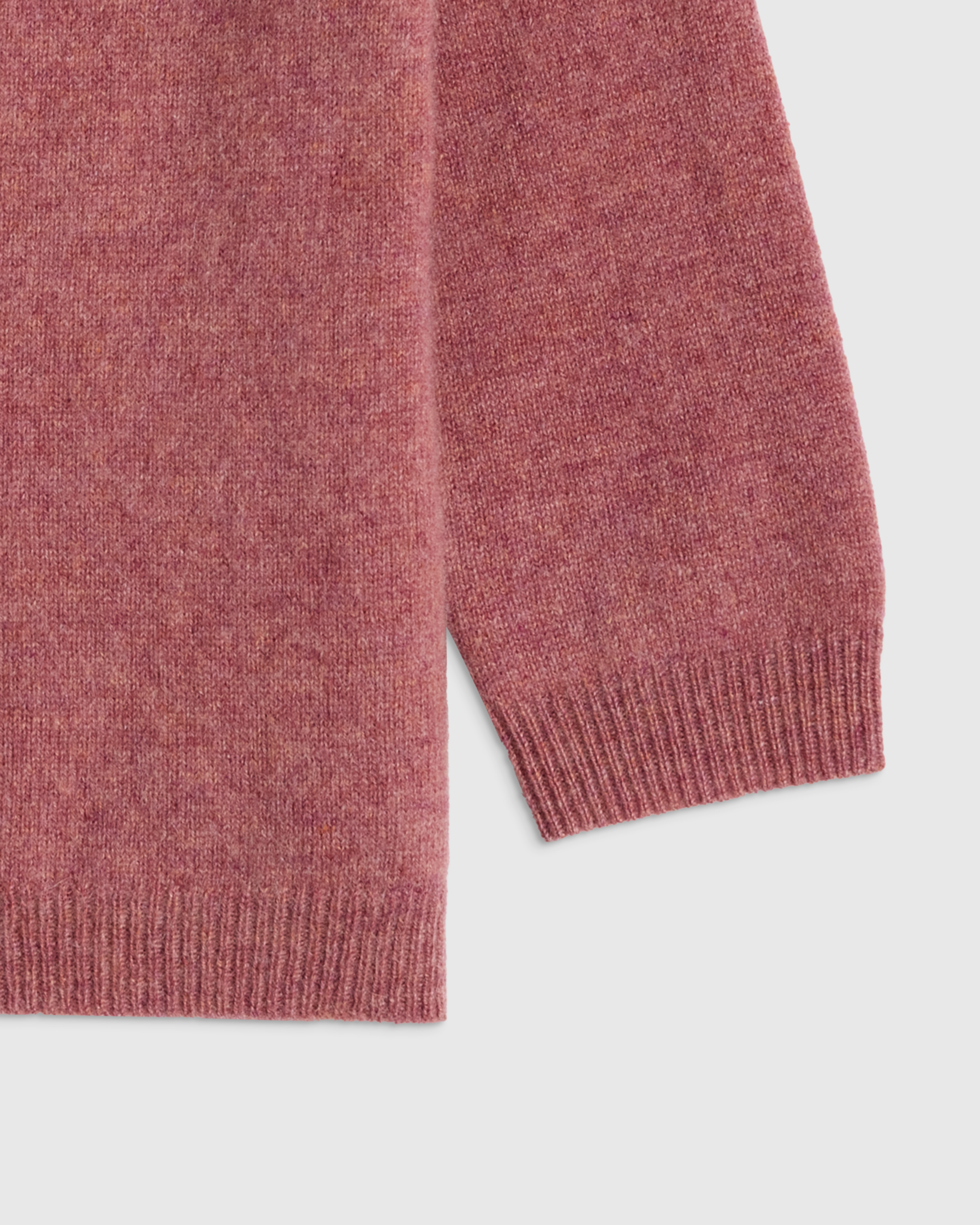 Mongolian Cashmere Crewneck Sweater - Baby - thumbnail 6