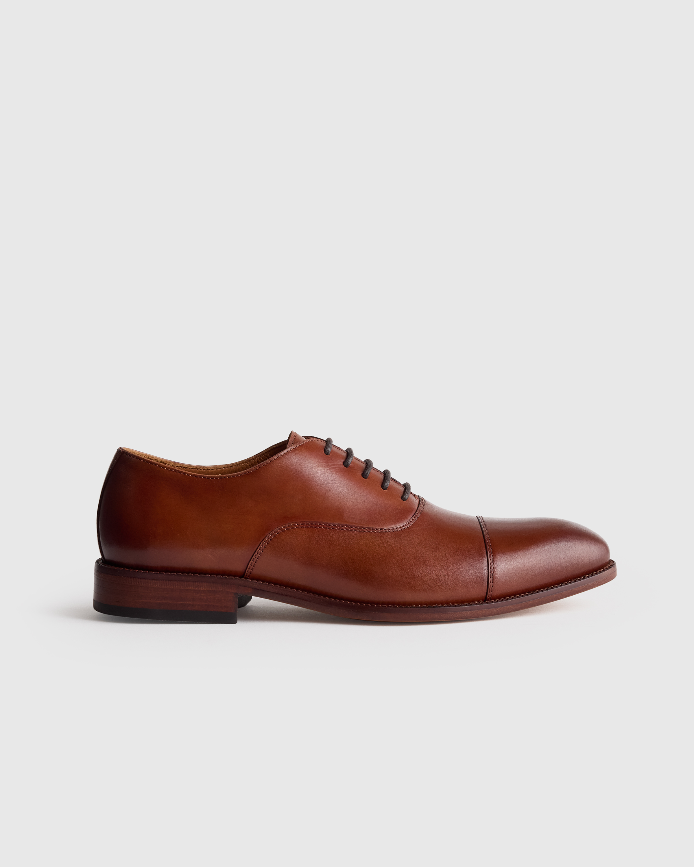 Italian Leather Cap Toe Oxford