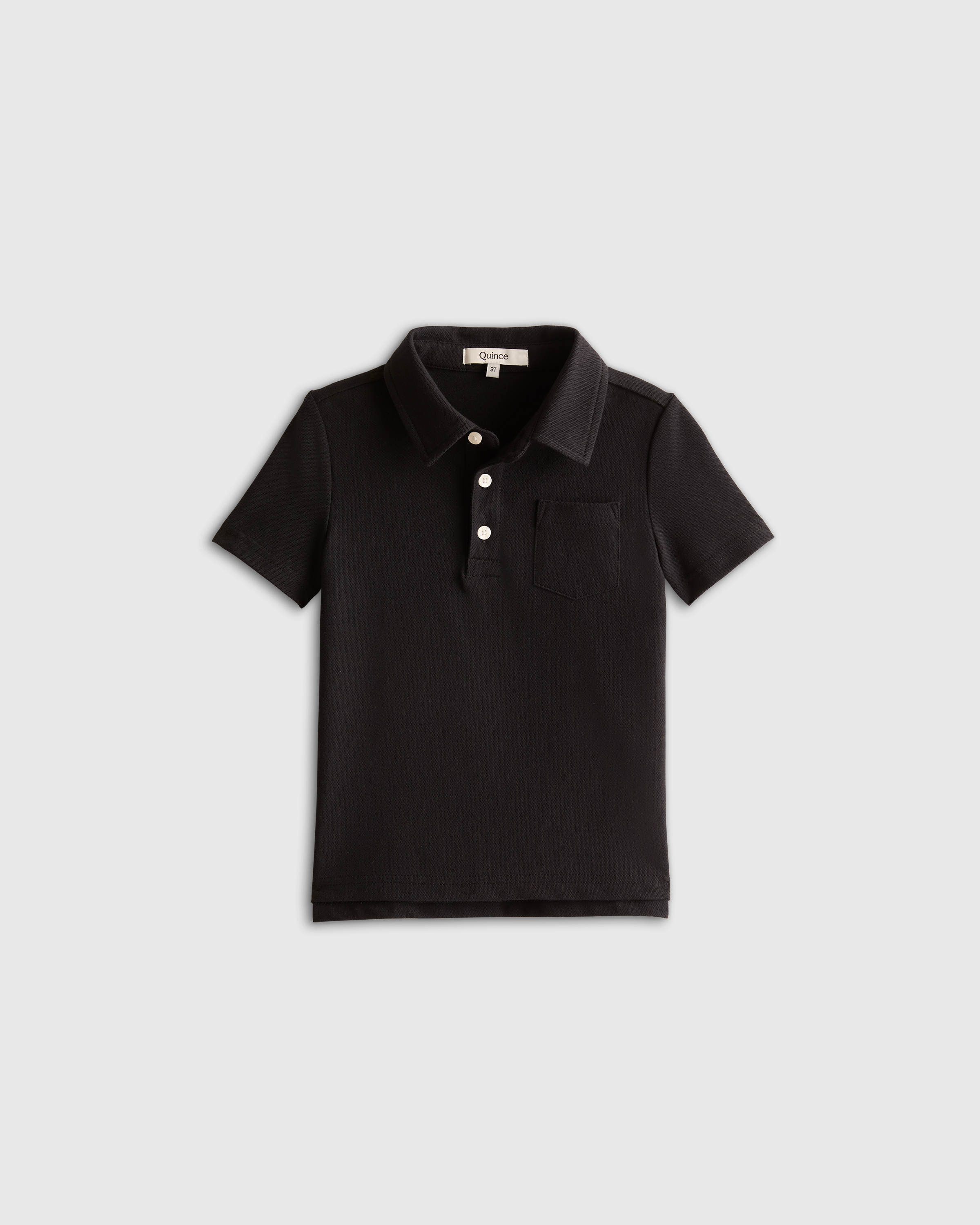 Organic Cotton Short Sleeve Pique Polo 
