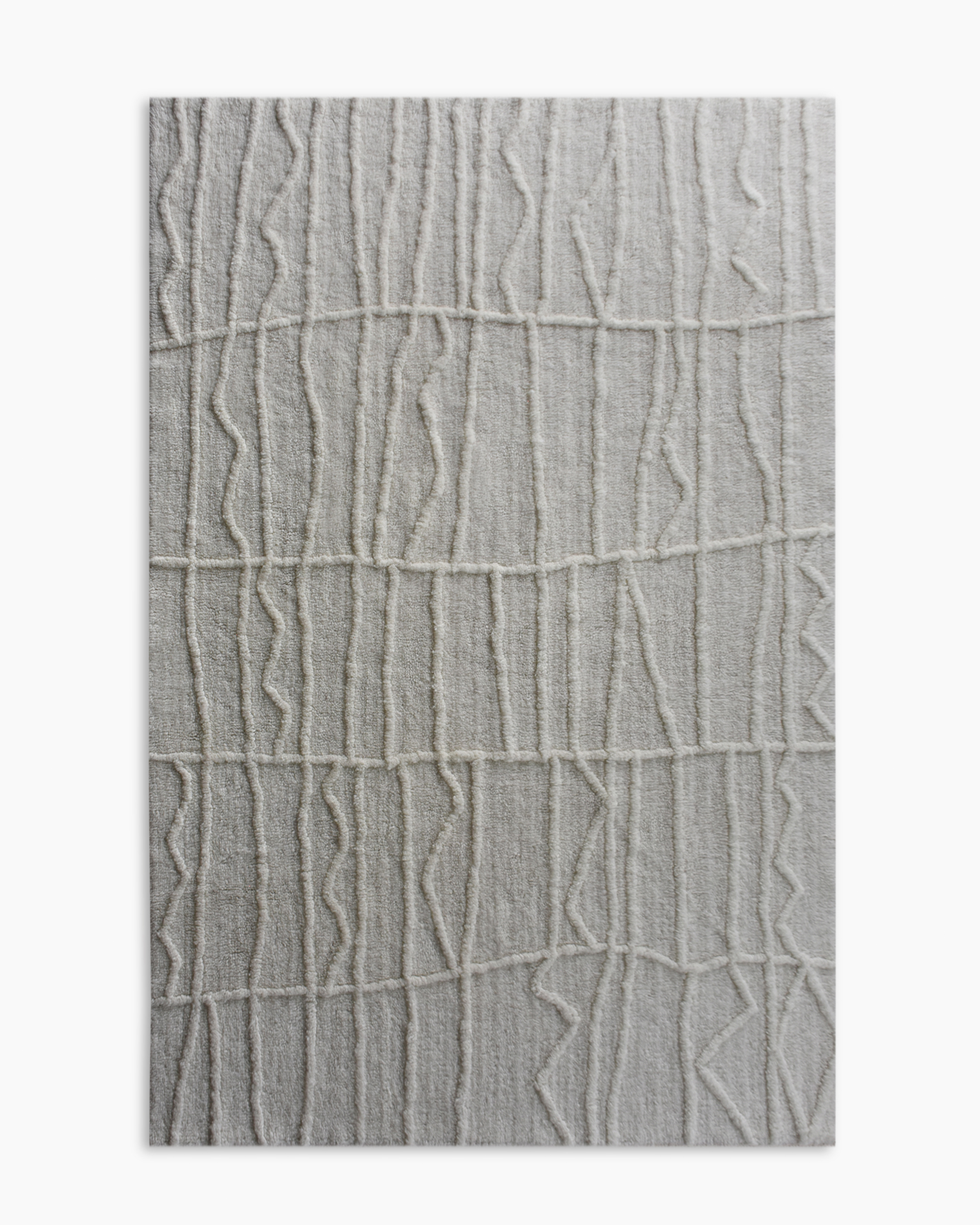 Quince Carson Tufted Wool Rug In Ivory