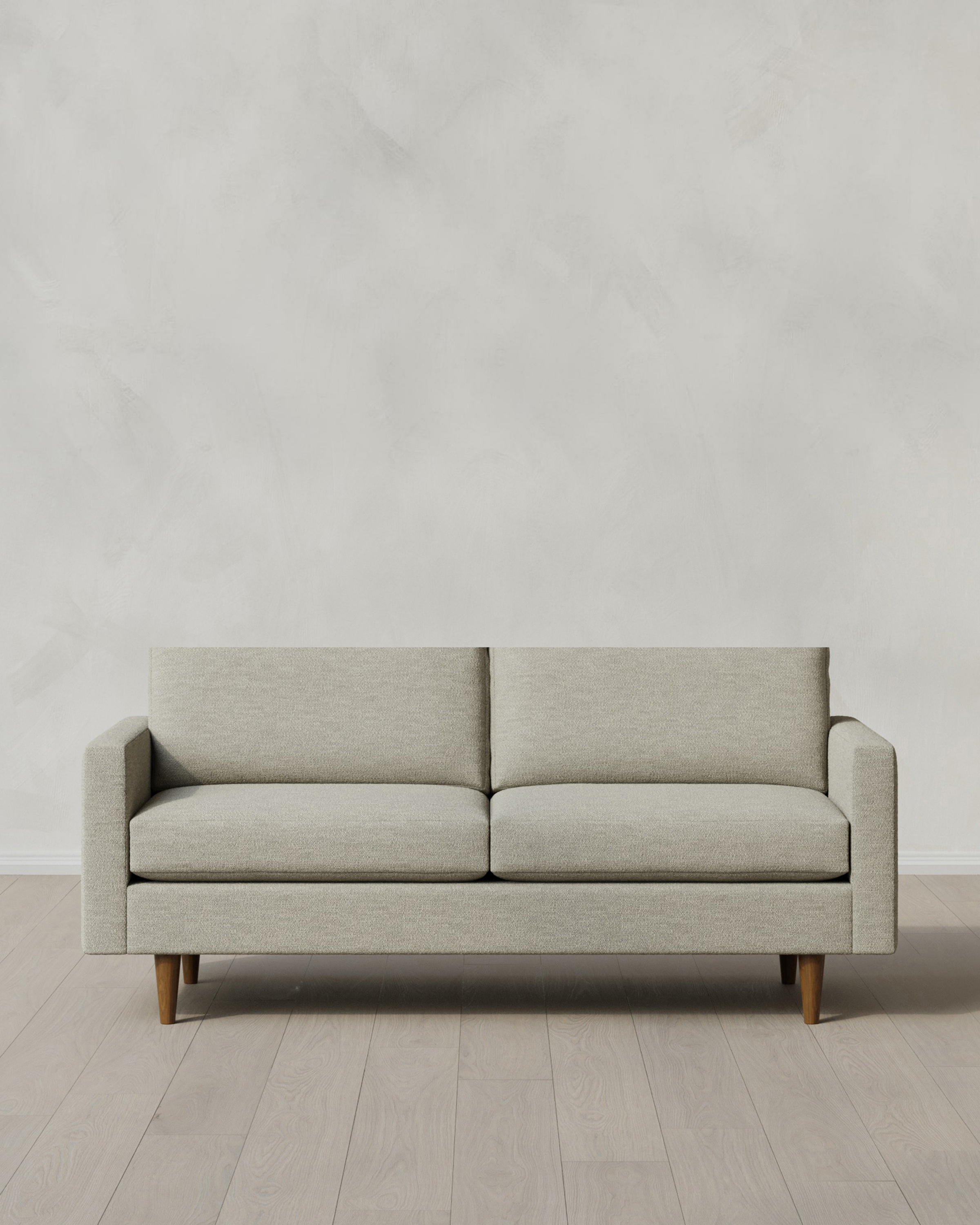Atlas Midcentury Sofa in Performance Basketweave
