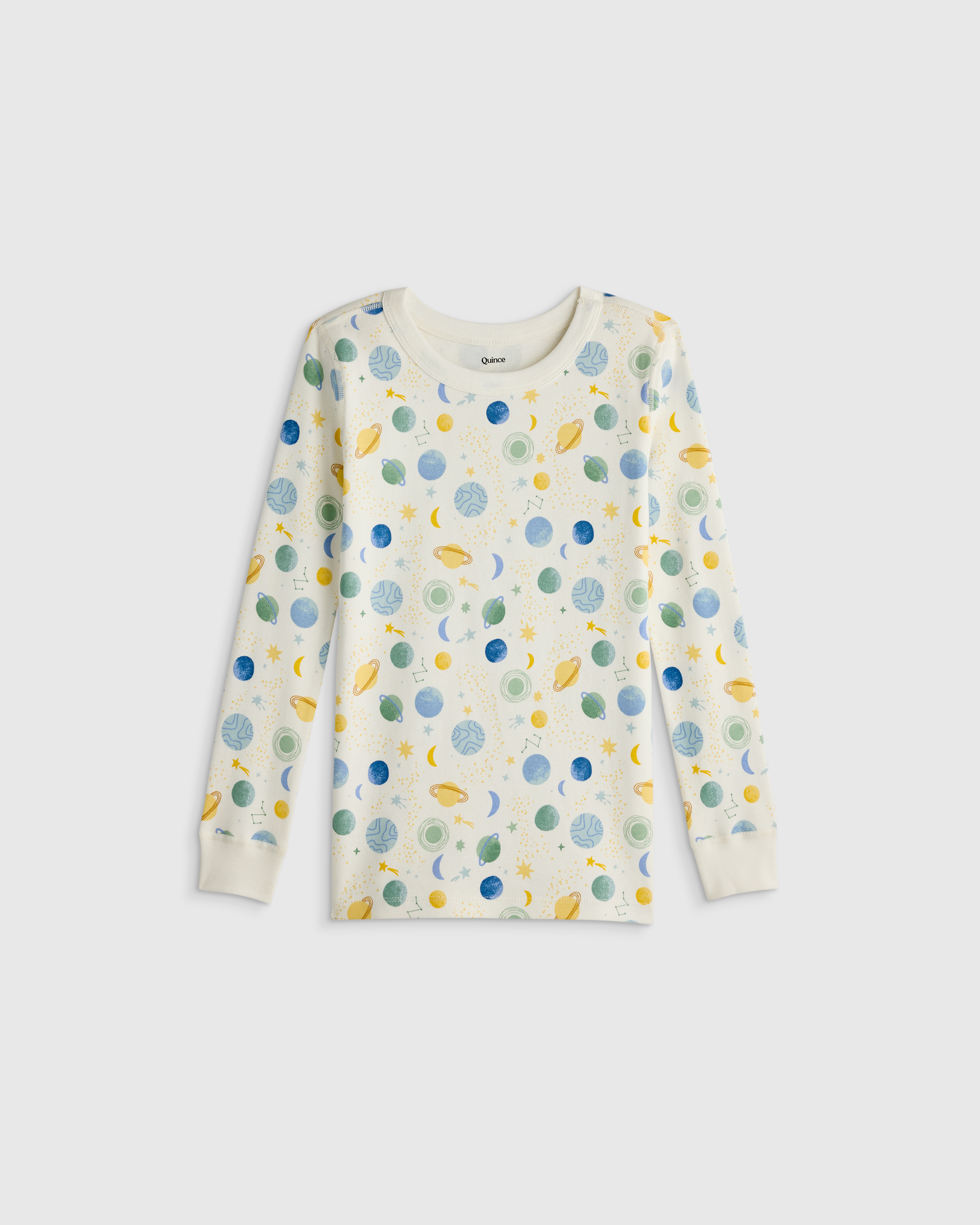 100% Organic Cotton Long Sleeve and Pant Pajama Set - thumbnail 5