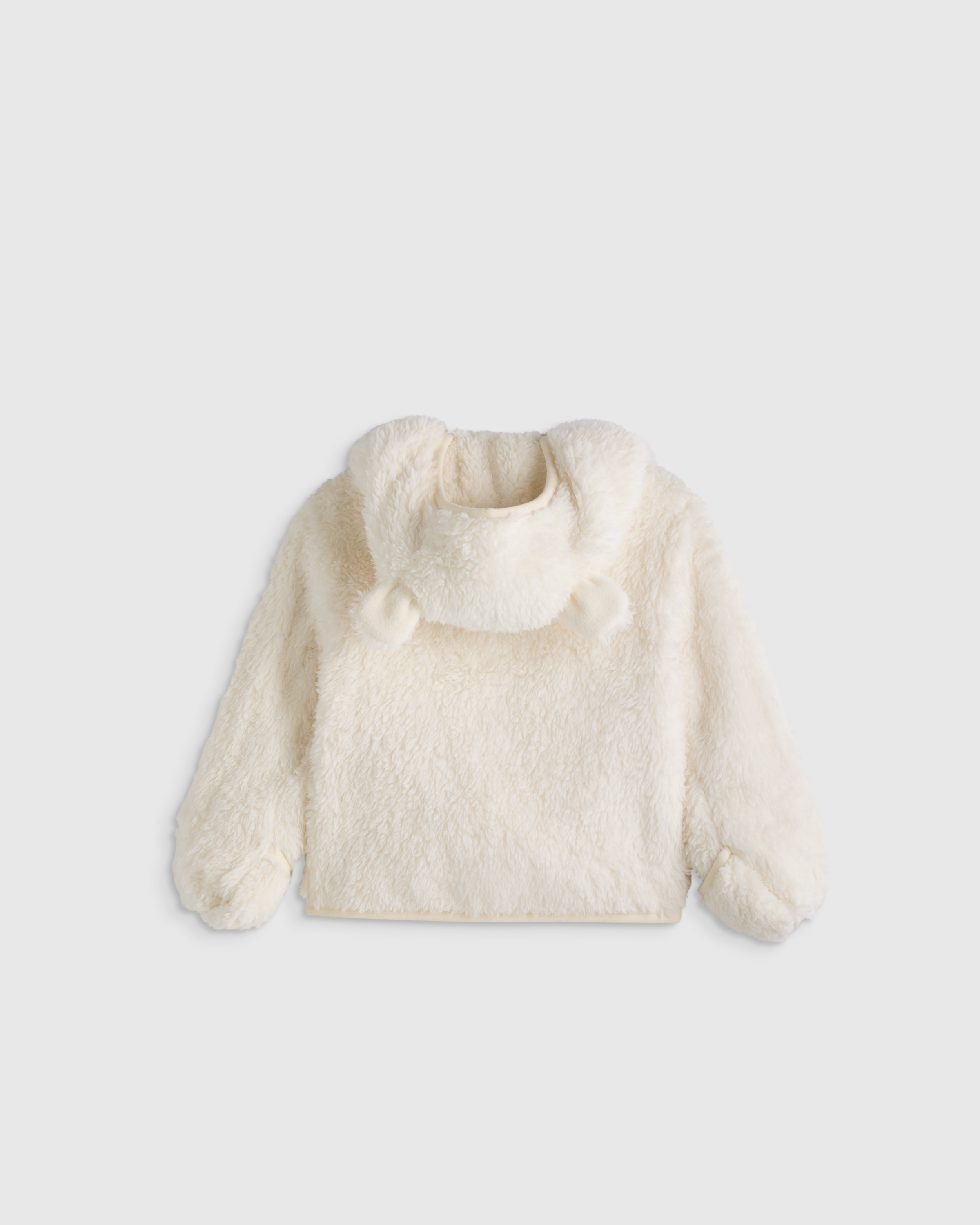 Recycled Sherpa Fleece Bear Jacket - Baby - thumbnail 2