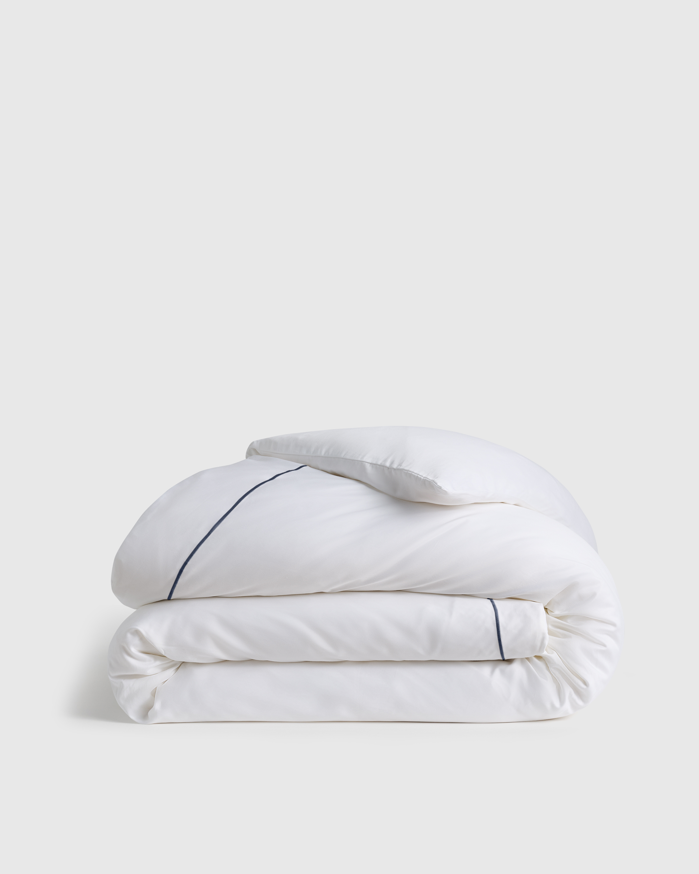 Signature Giza Cotton Sateen Embroidered Duvet Cover