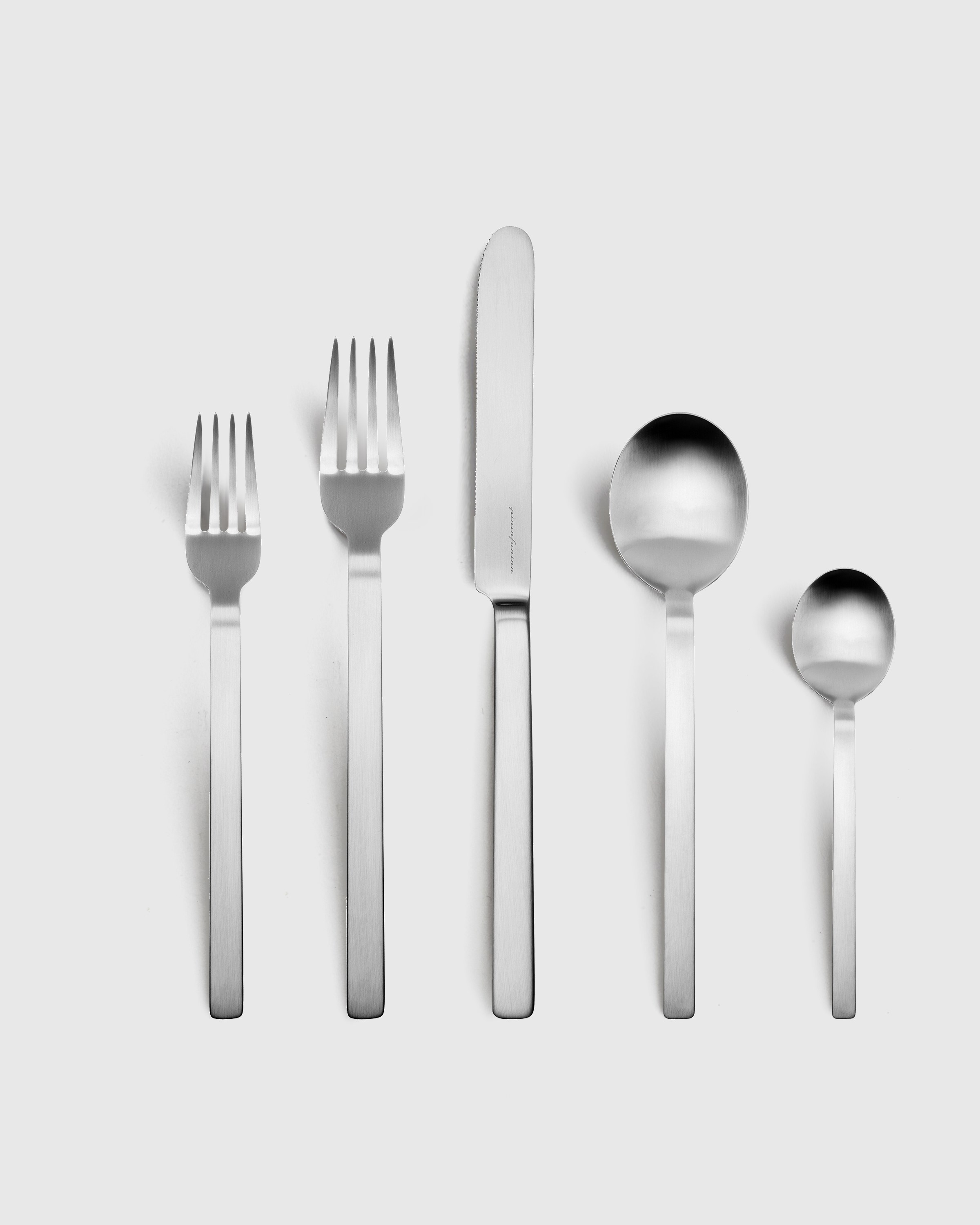 Quince Stile Flatware 20-pc Set In Brushed Stainless Steel