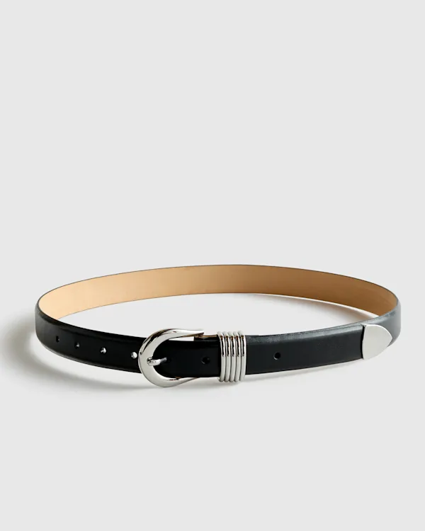 Daphne European Leather Multi Keeper Belt