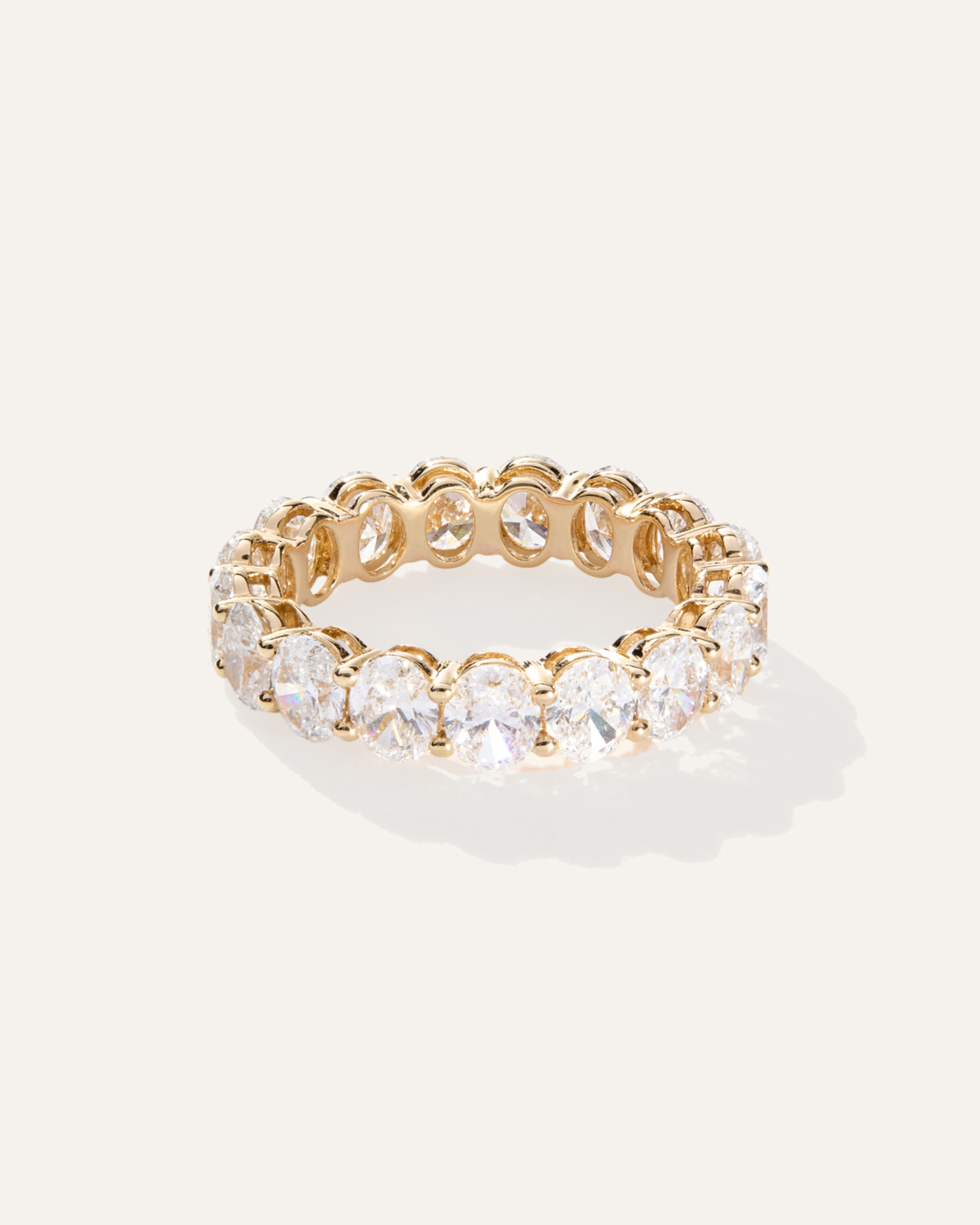 Lab Grown Diamond Oval Eternity Band