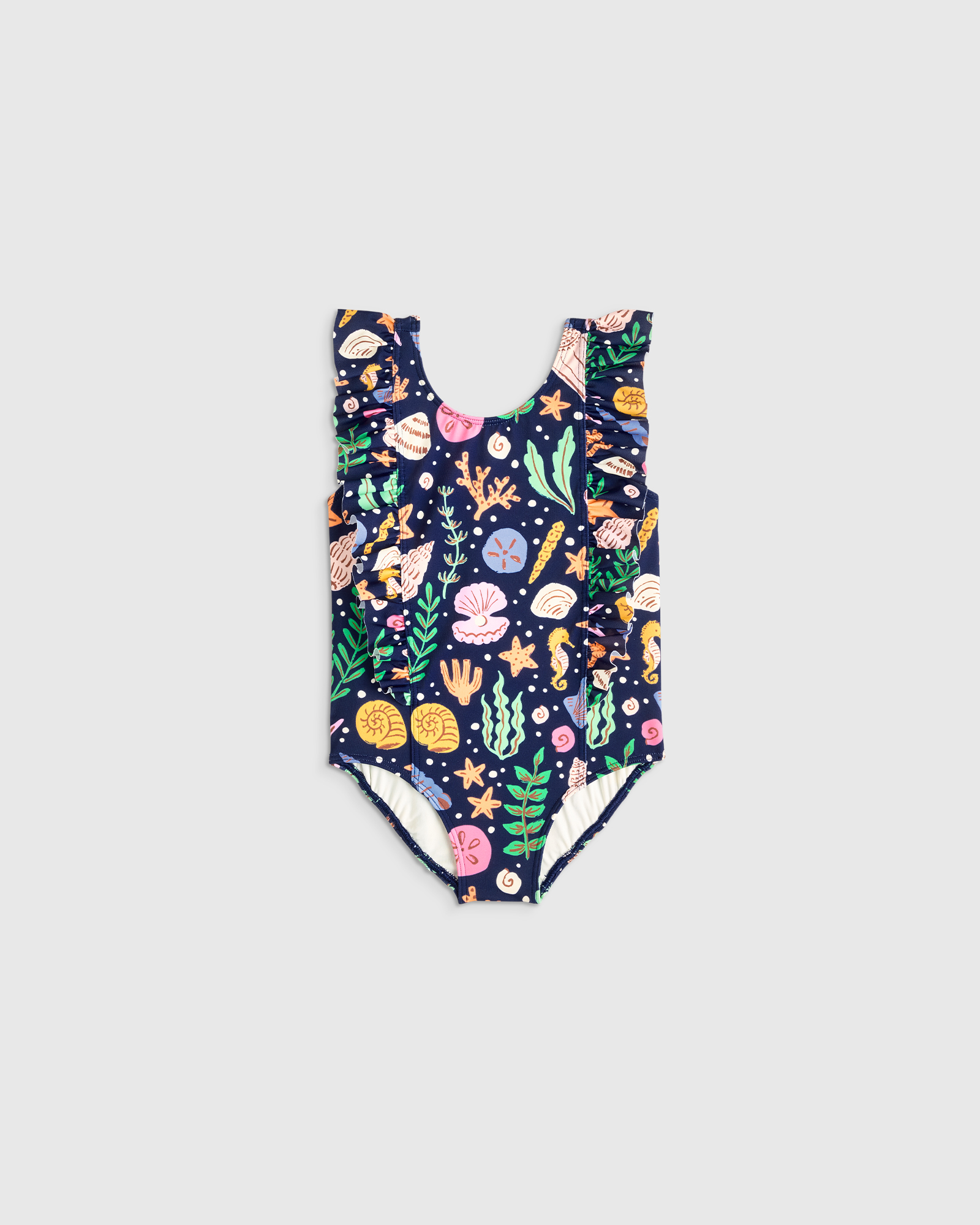 Ruffle One Piece Swimsuit