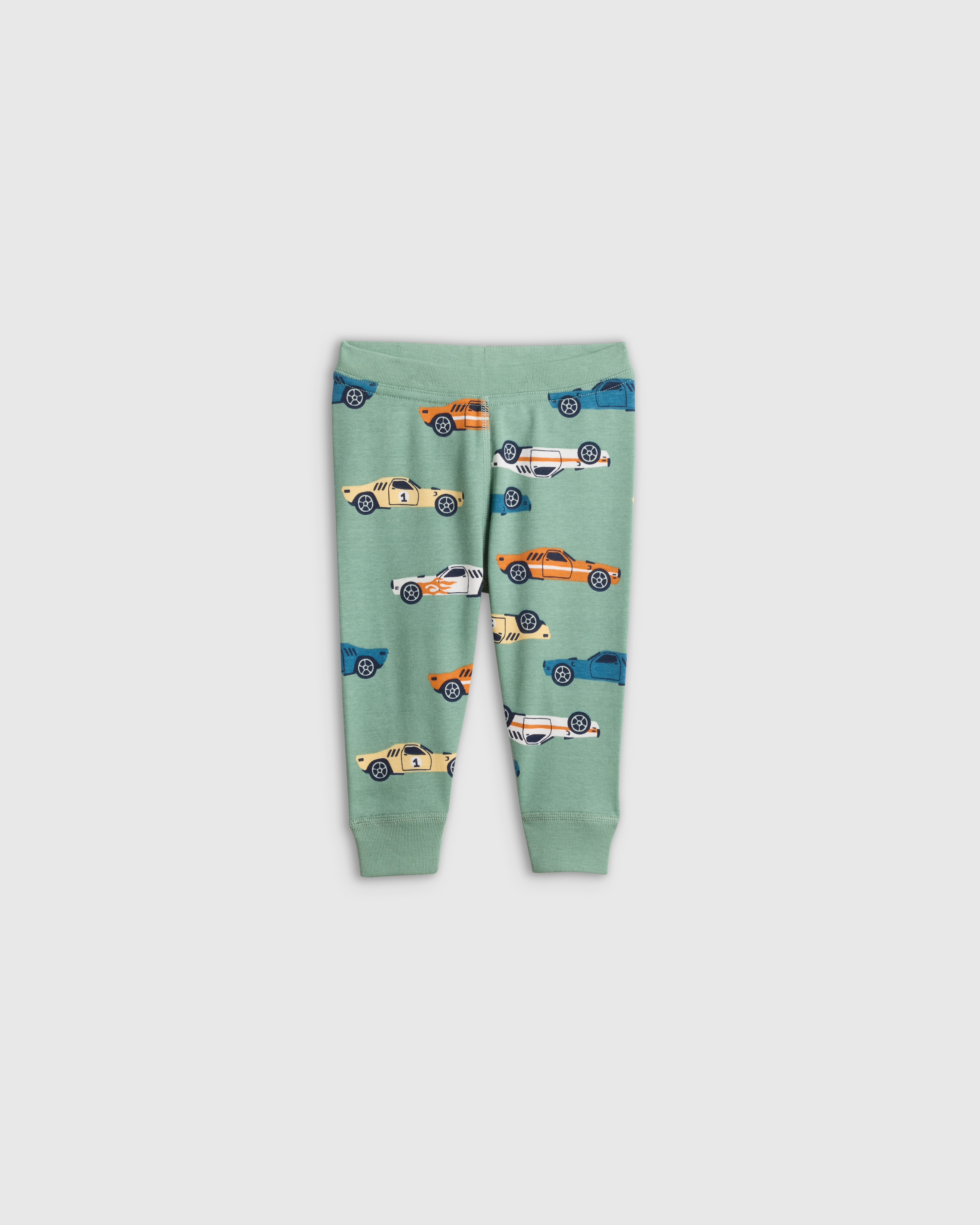 100% Organic Cotton Short Sleeve and Pant Pajama Set - thumbnail 3