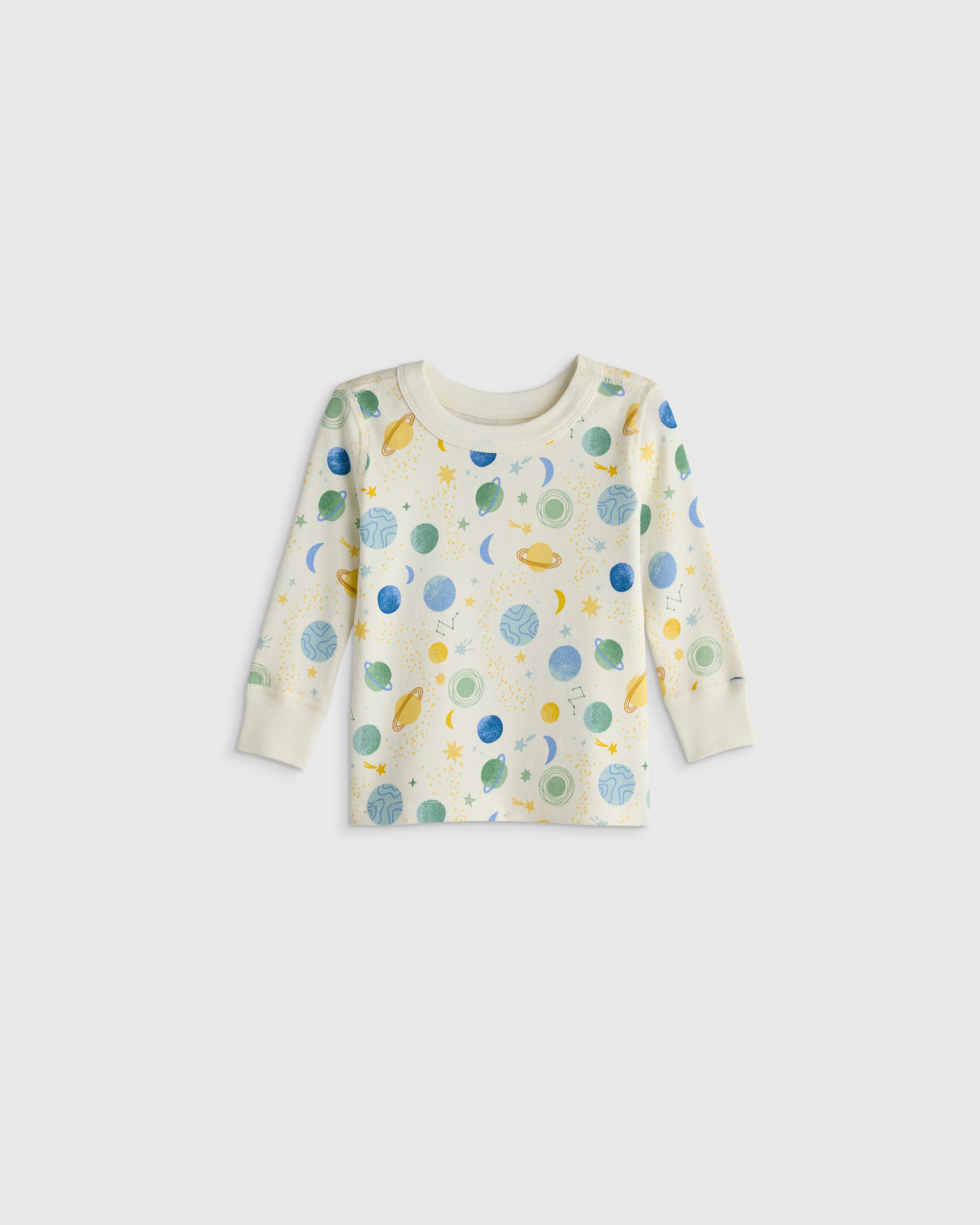 100% Organic Cotton Long Sleeve and Pant Pajama Set - thumbnail 5