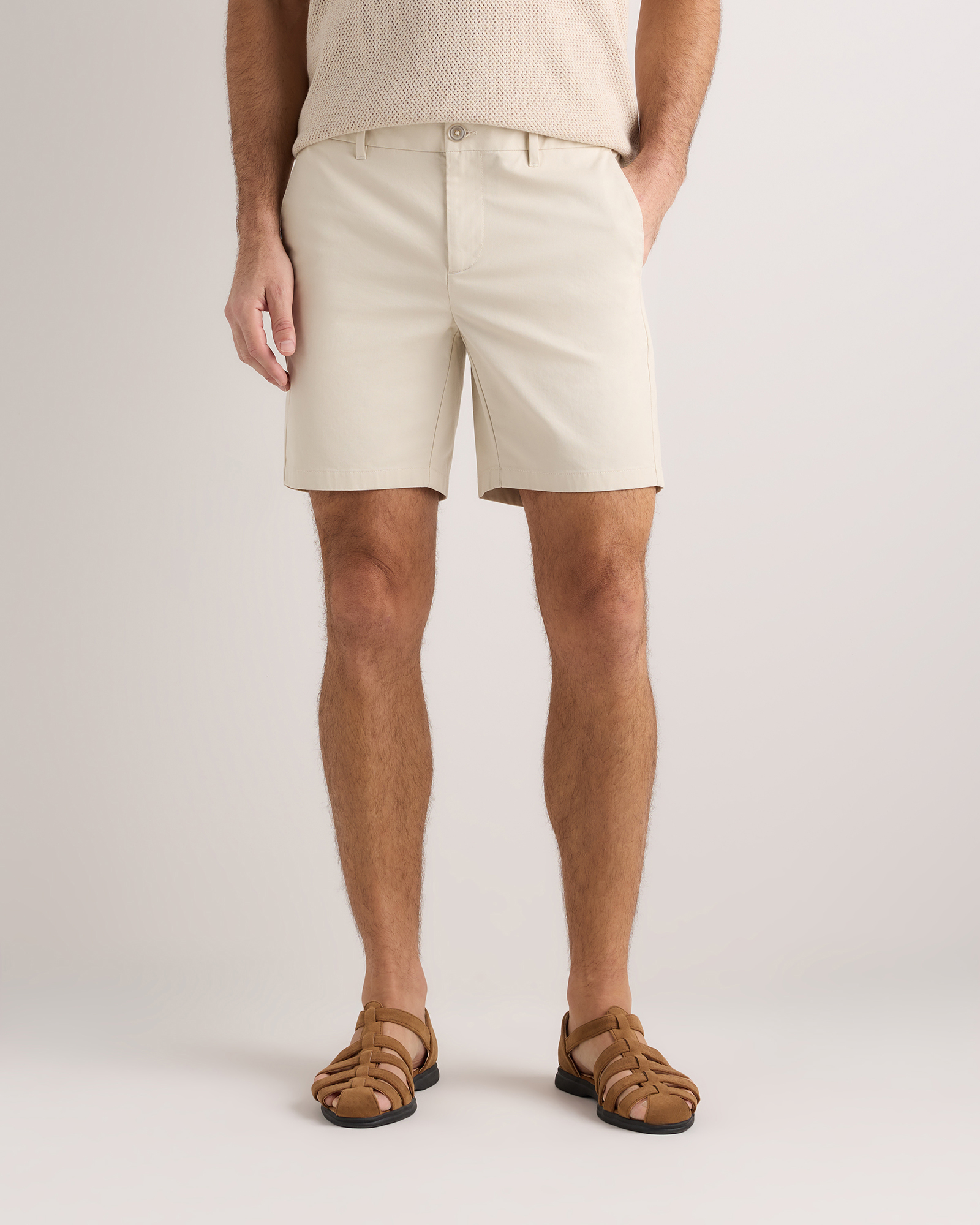 Men's Organic Cotton Classic Stretch Chino Short - 7