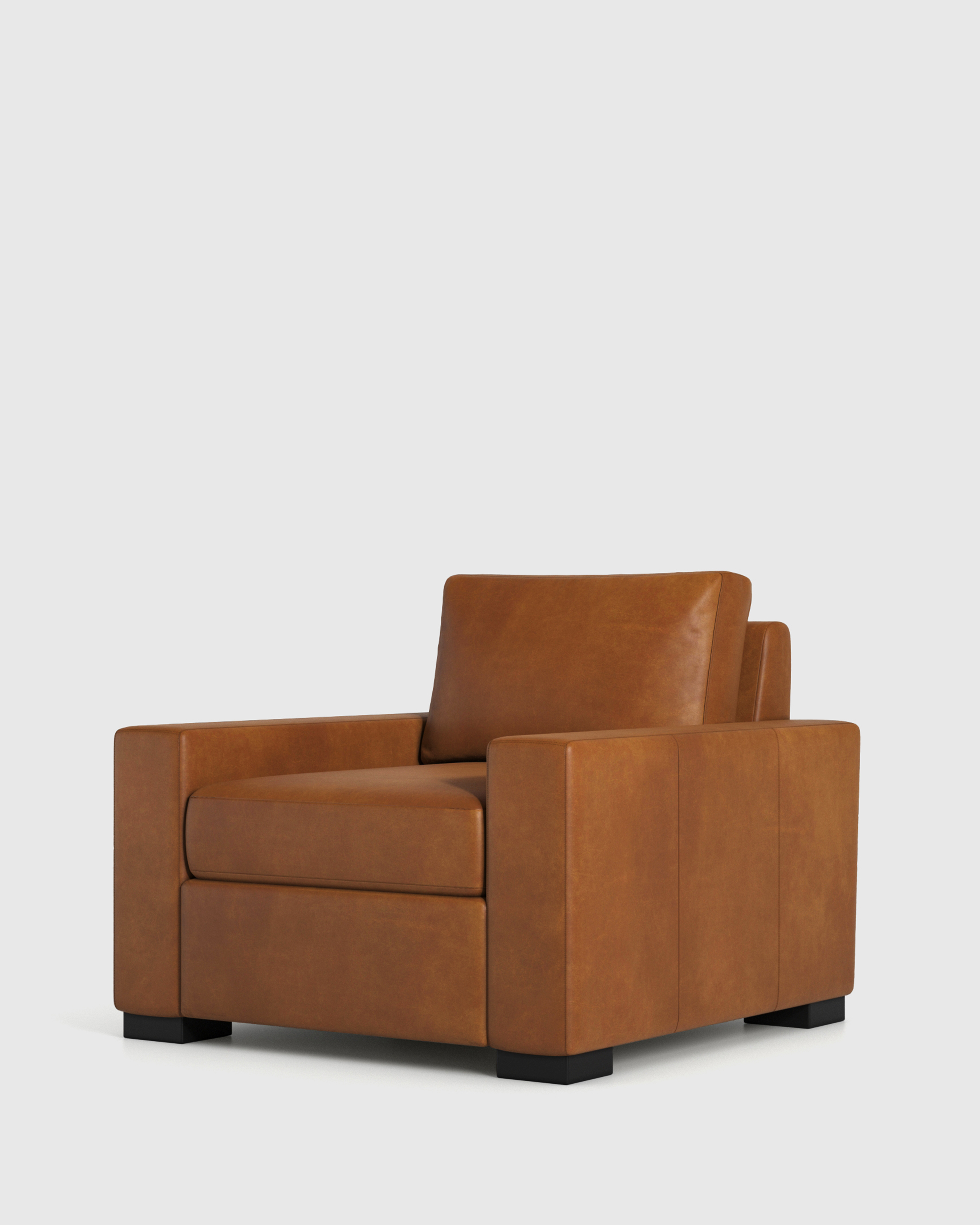 Stillman Leather Accent Chair - thumbnail 3