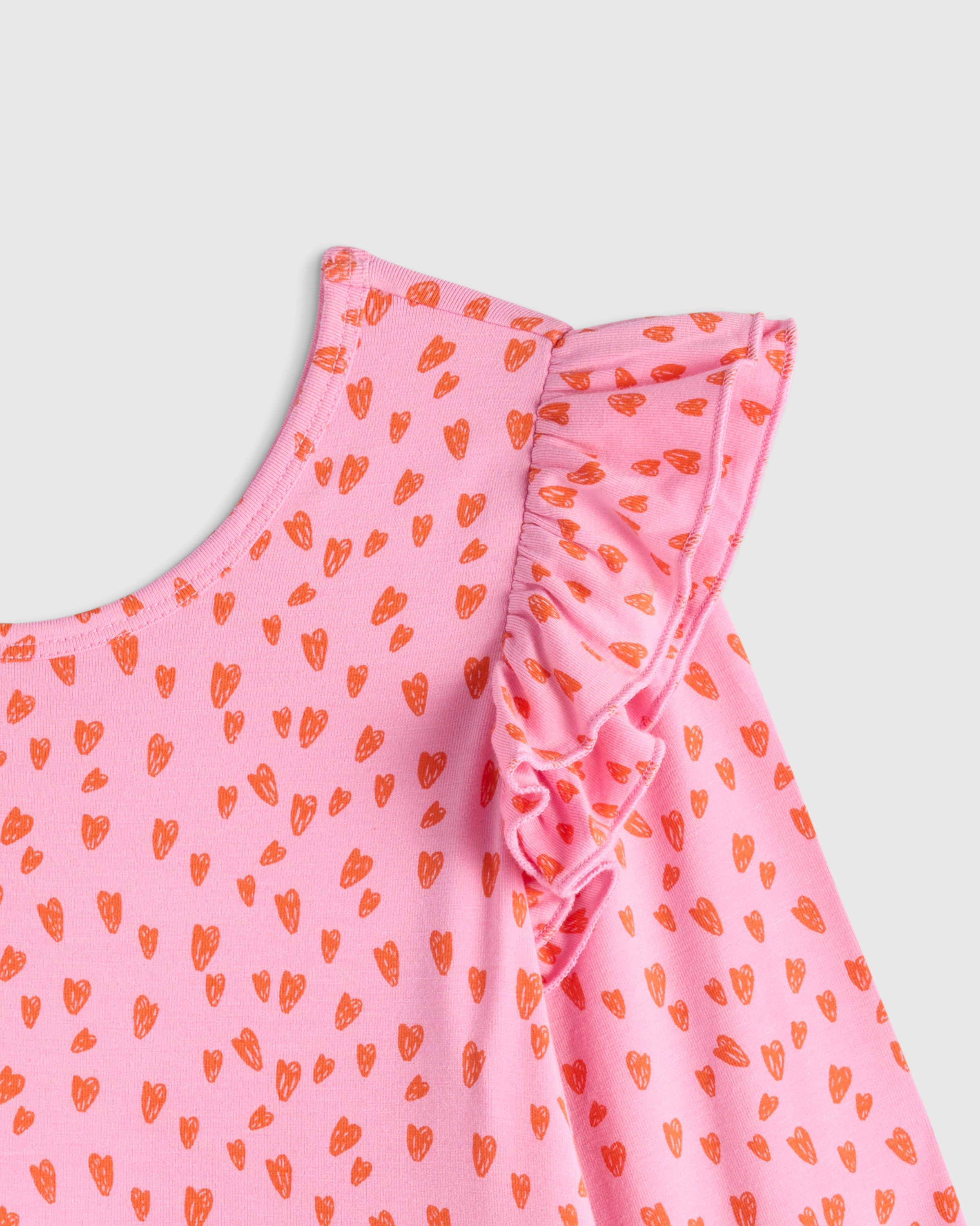 Bamboo Long Sleeve Flutter Twirl Dress - Kid - thumbnail 6