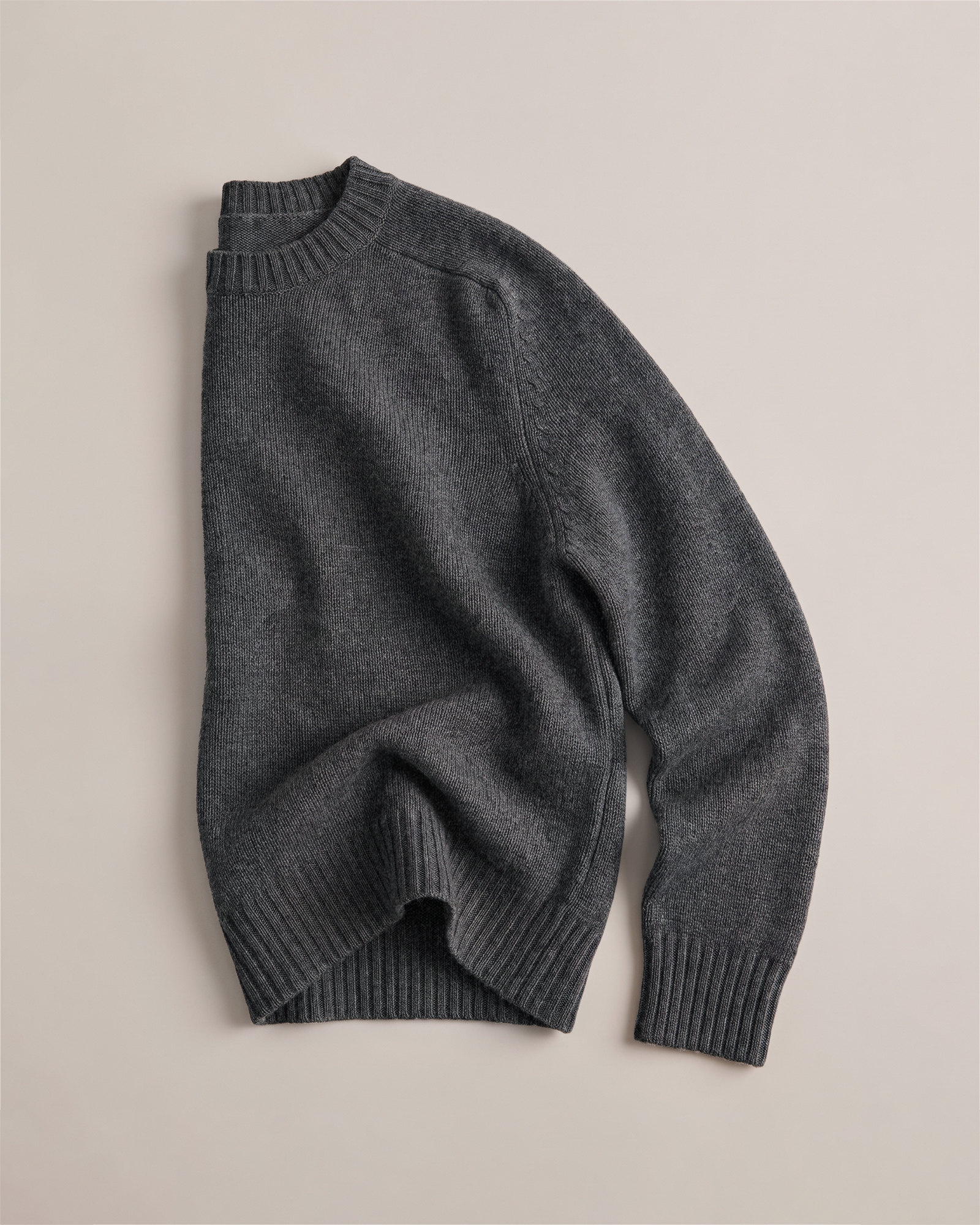 Luxe Baby Cashmere Crewneck Sweater