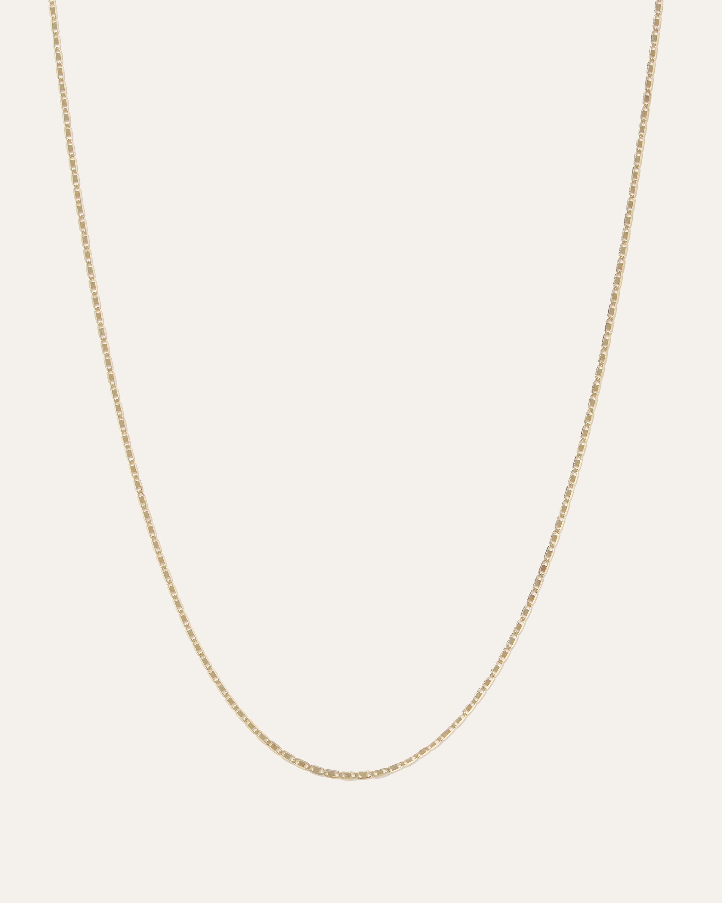 Quince Women's 14k Gold Petite Valentino Chain Necklace