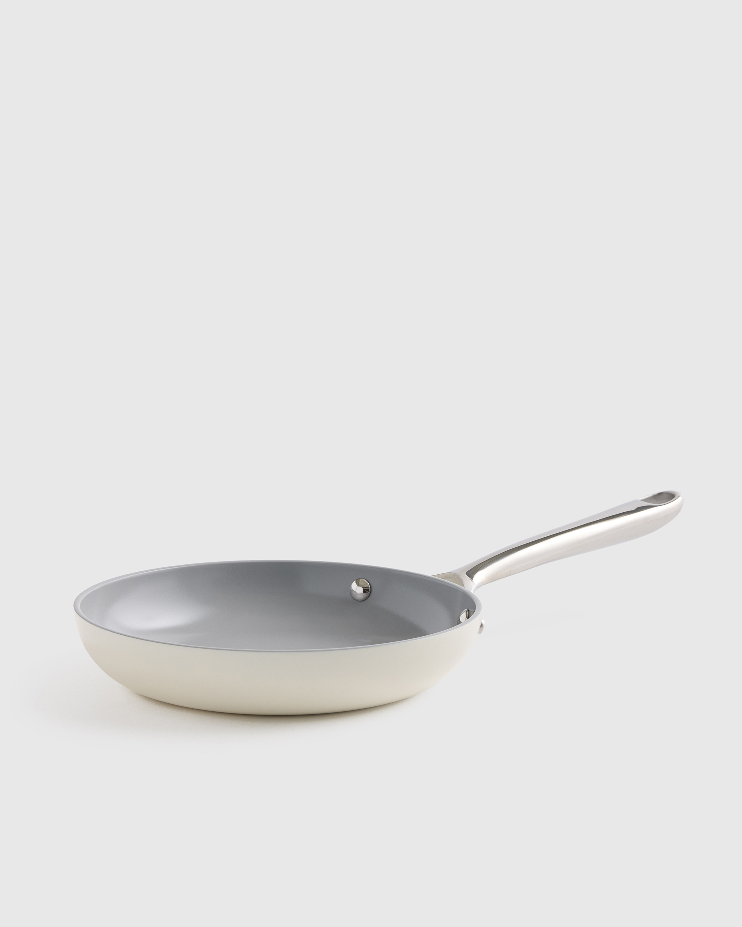 Ceramic Nonstick 8" Frying Pan in Ivory