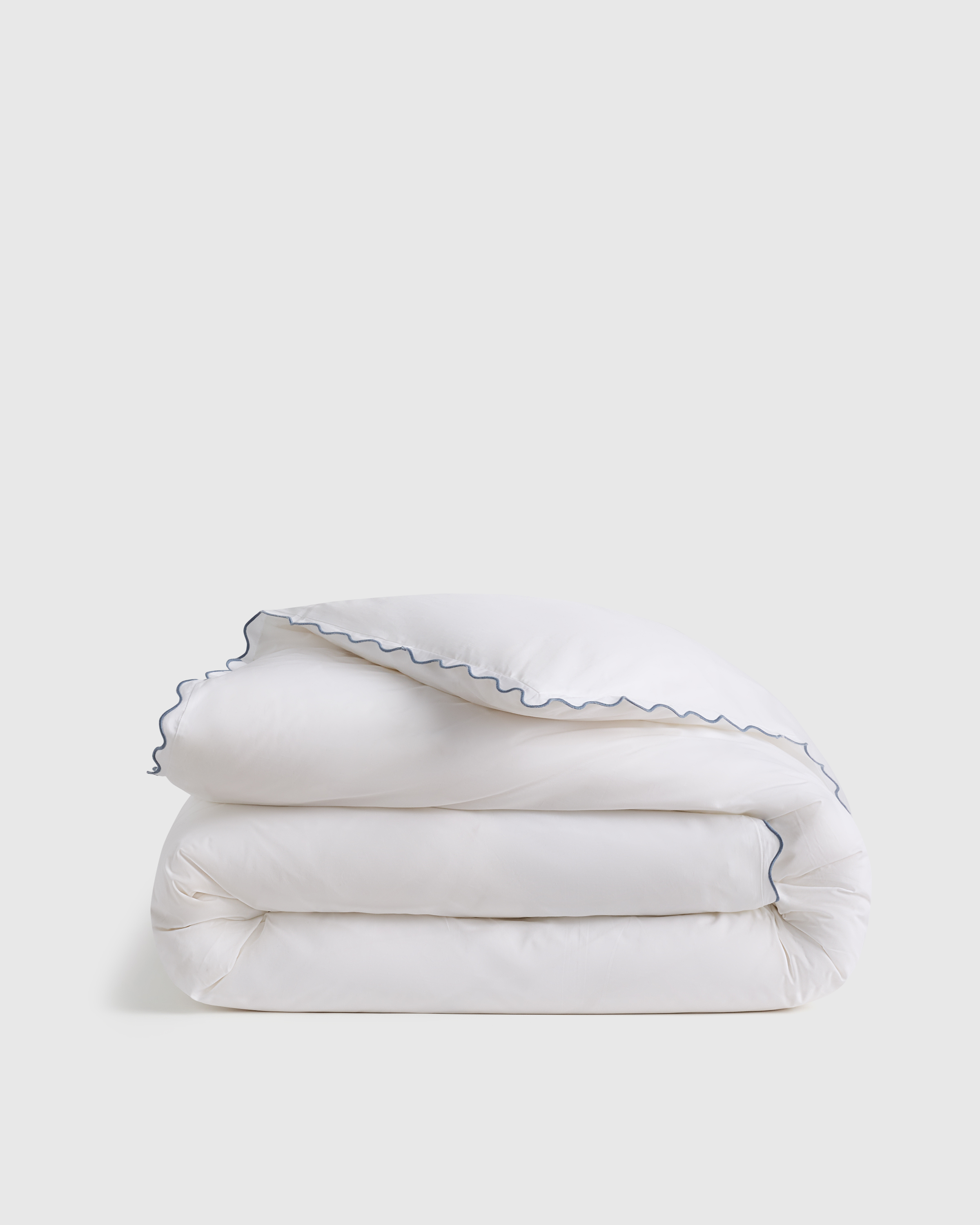 Classic Organic Percale Duvet Cover - King/Cal King- Dove Color