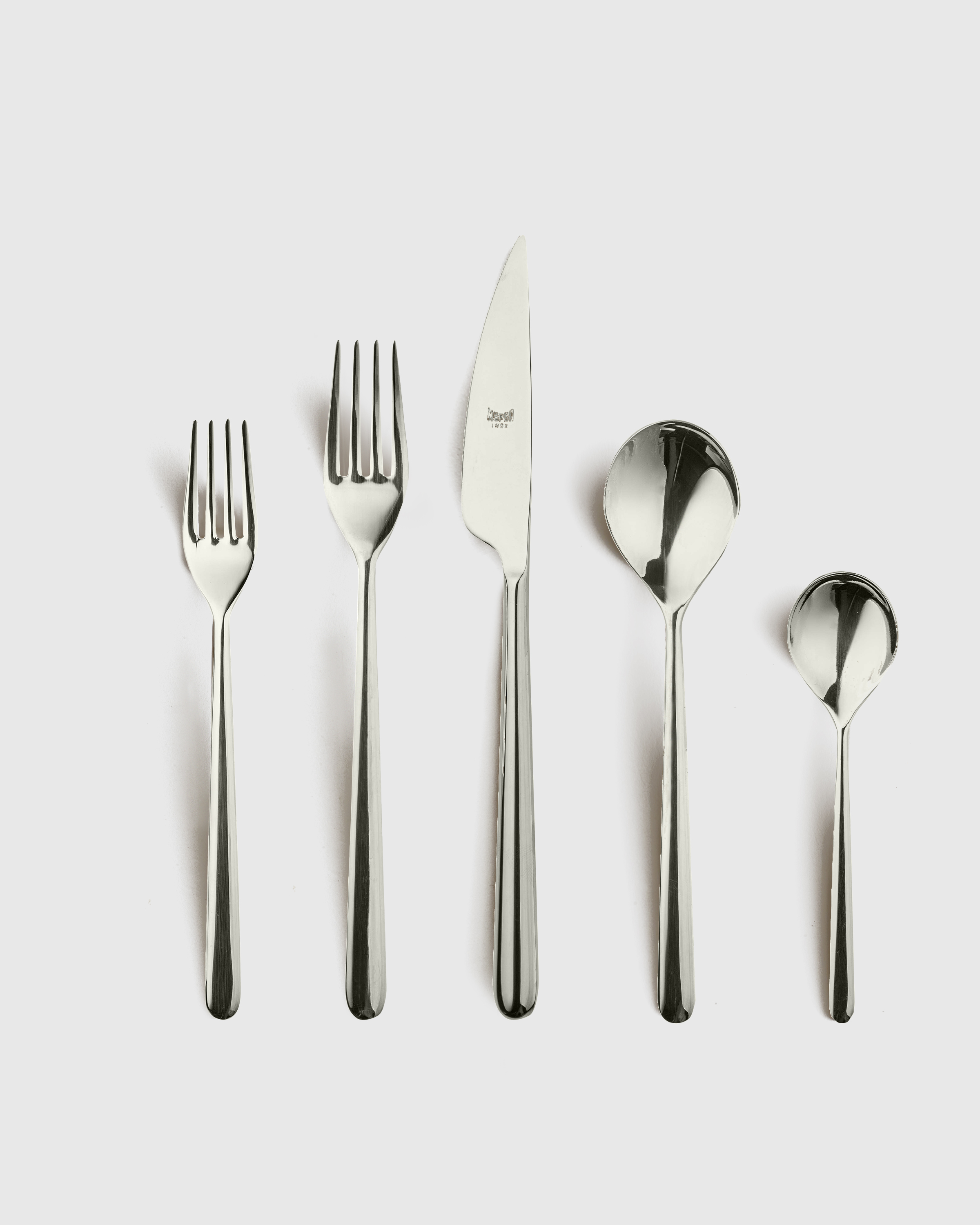 Quince Linea Flatware 20-pc Set In Polished Champagne