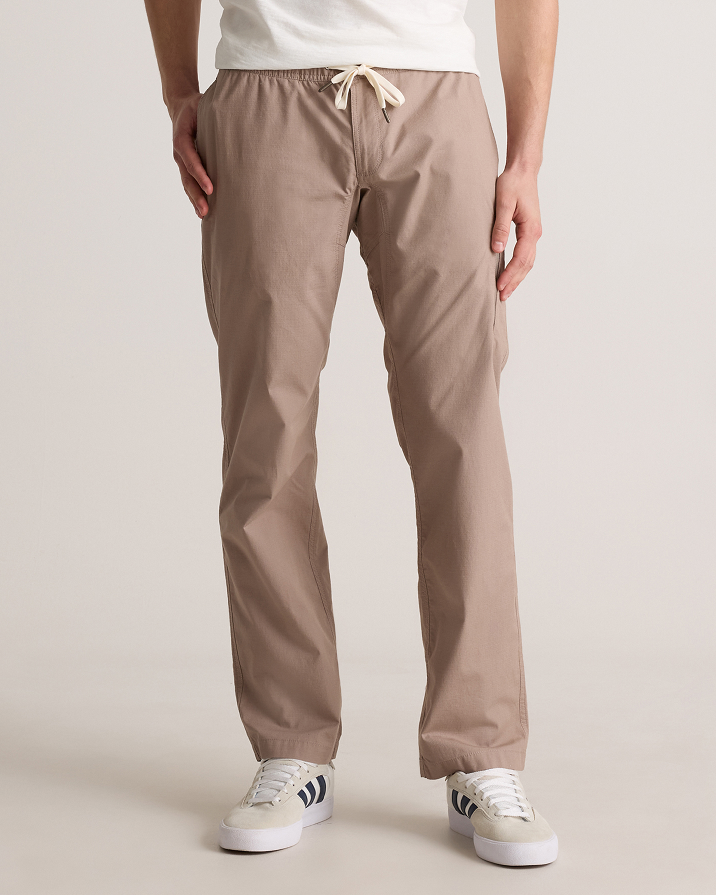 Organic Stretch Ripstop Straight Pants