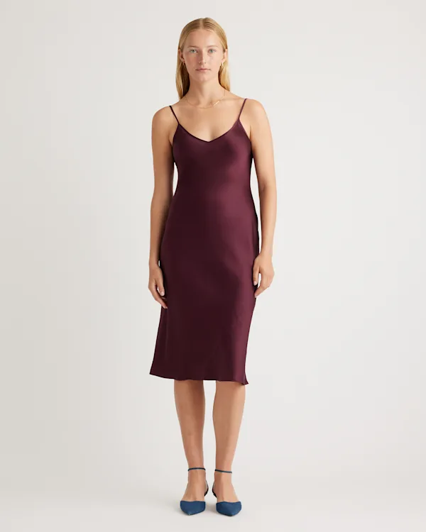 100% Washable Silk Slip Dress