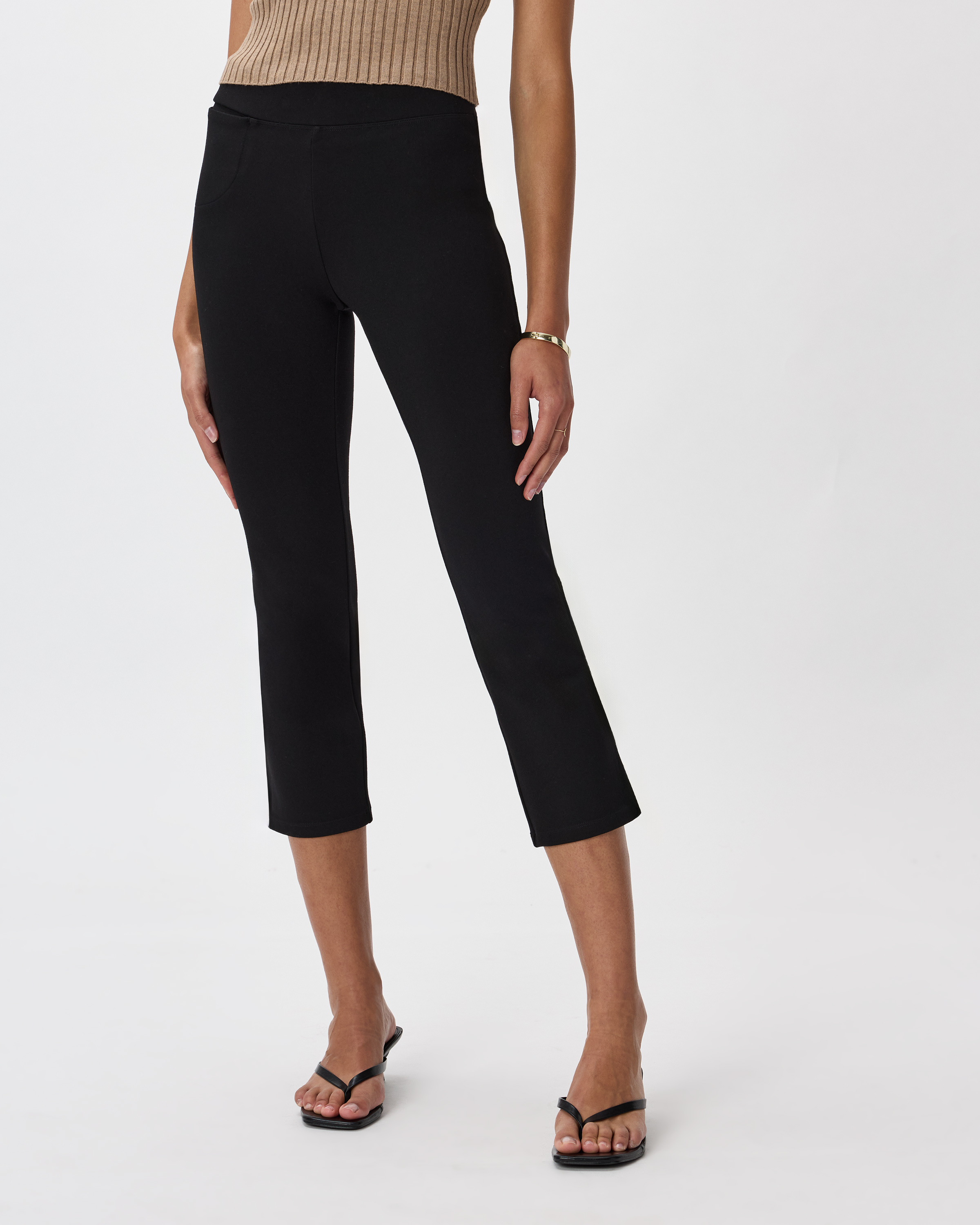Ultra-Stretch Ponte Kick Flare Pants