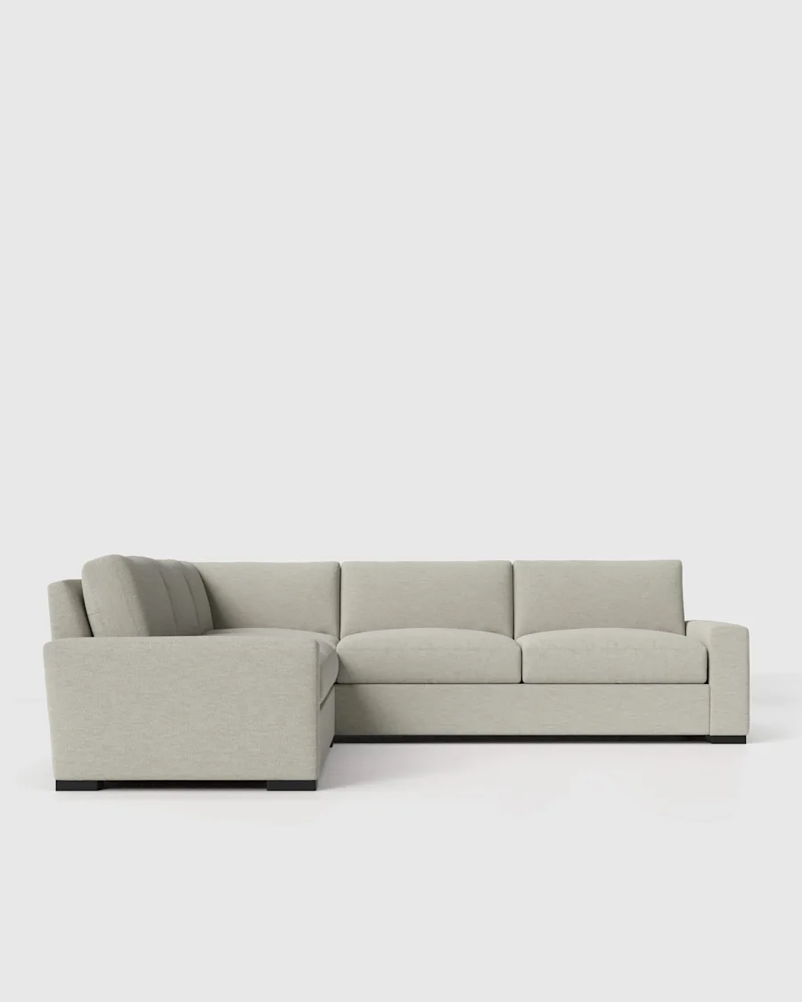Stillman-Basketweave 116x116 L Sectional Flax Side