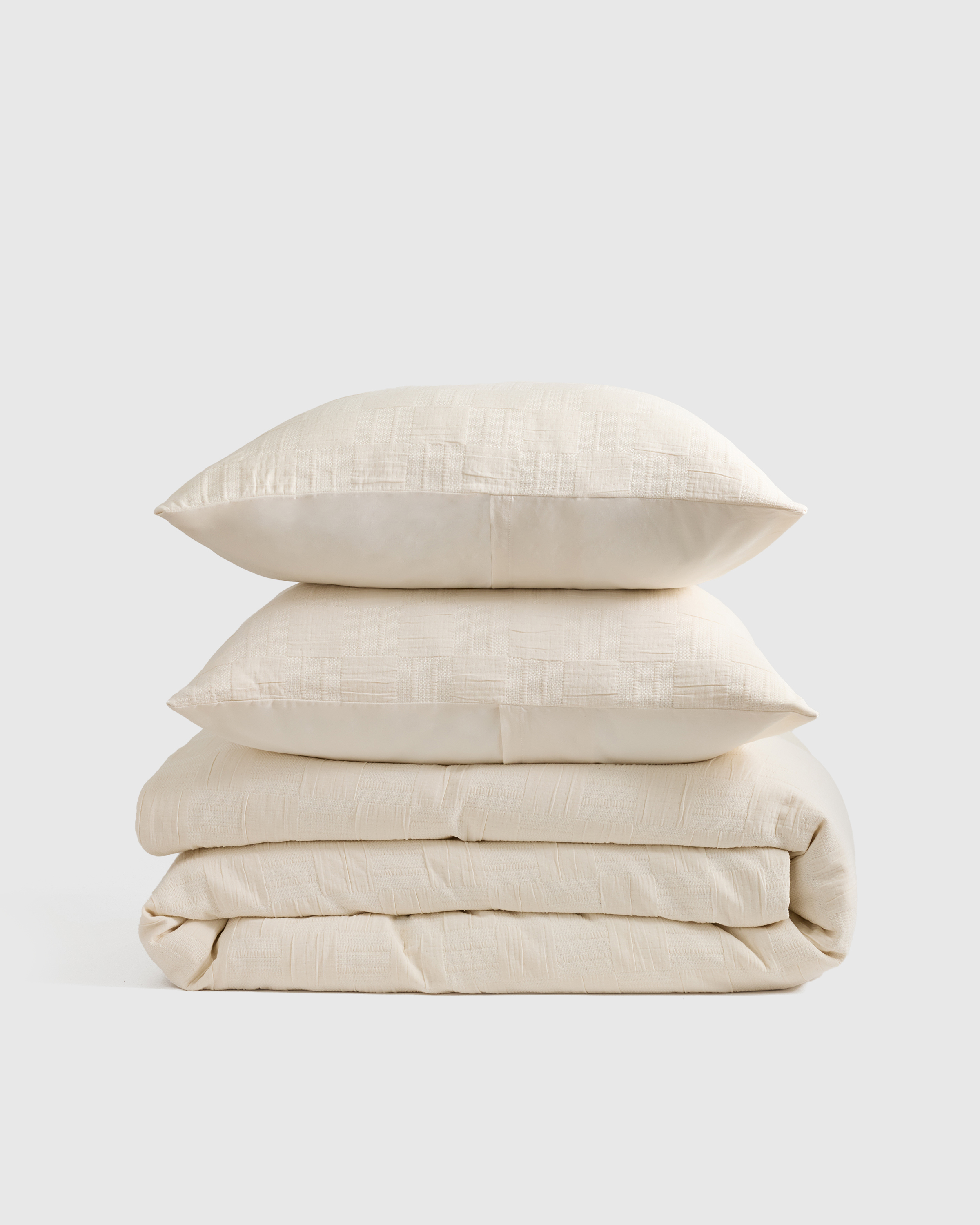 Matelasse Duvet Cover Set (Twin) by Quince
