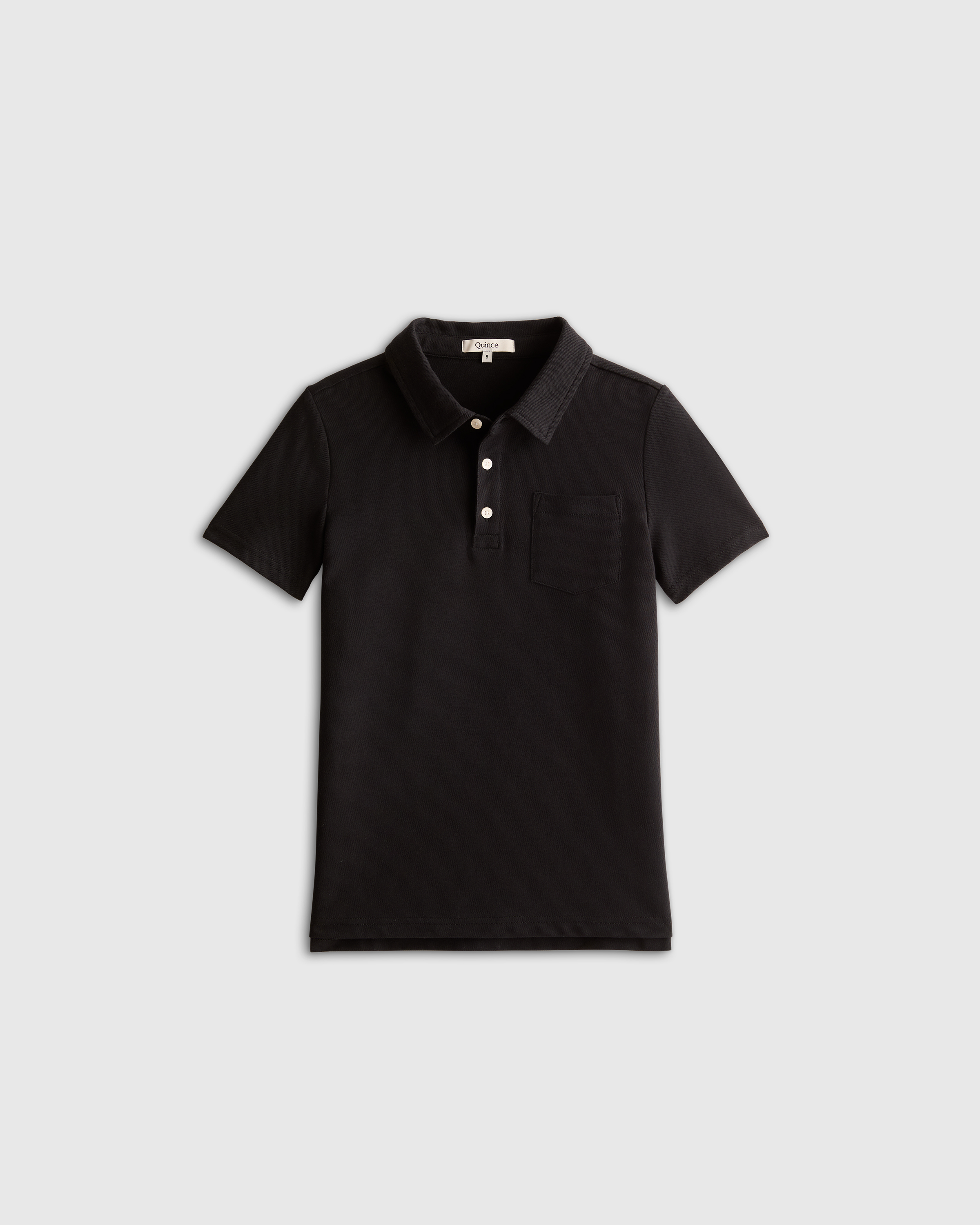 Organic Cotton Short Sleeve Pique Polo 
