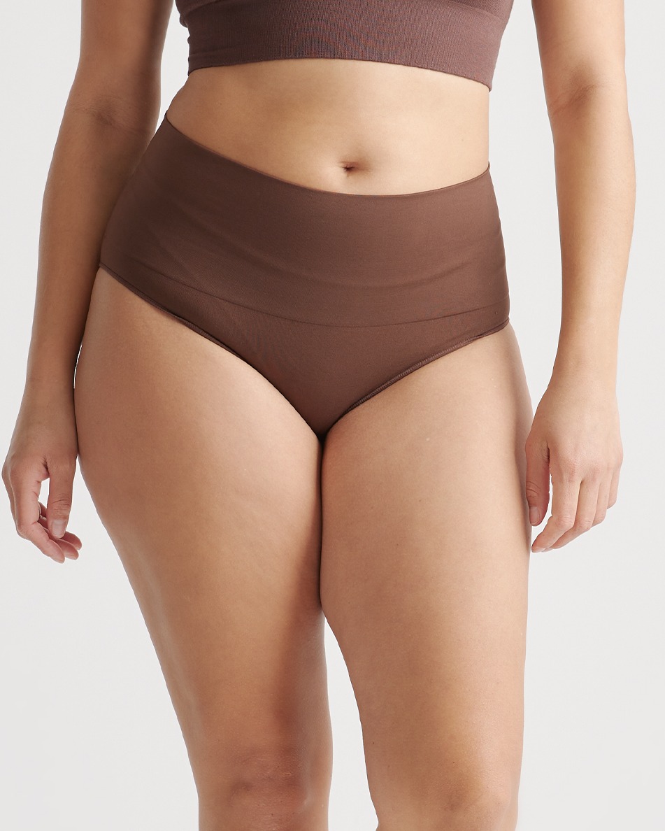2 Pack High Waist Shaping Control Brief
