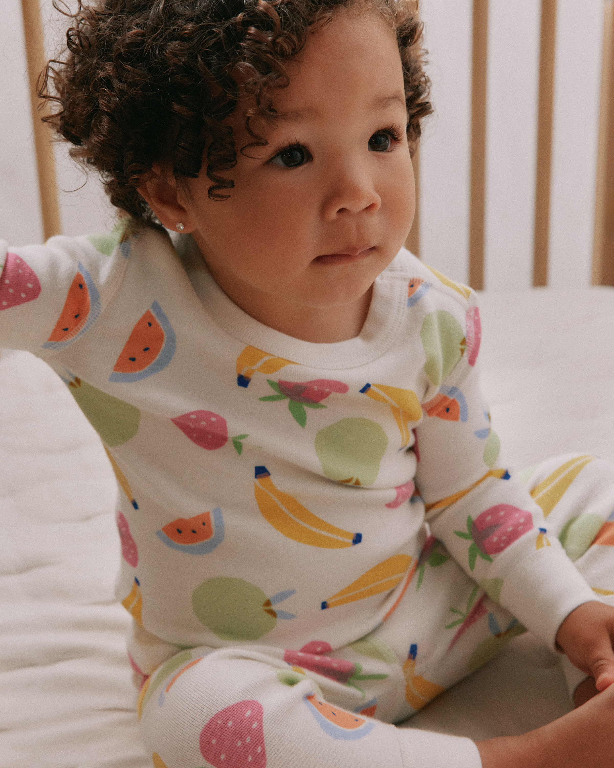 100% Organic Cotton Long Sleeve and Pant Pajama Set - thumbnail 9